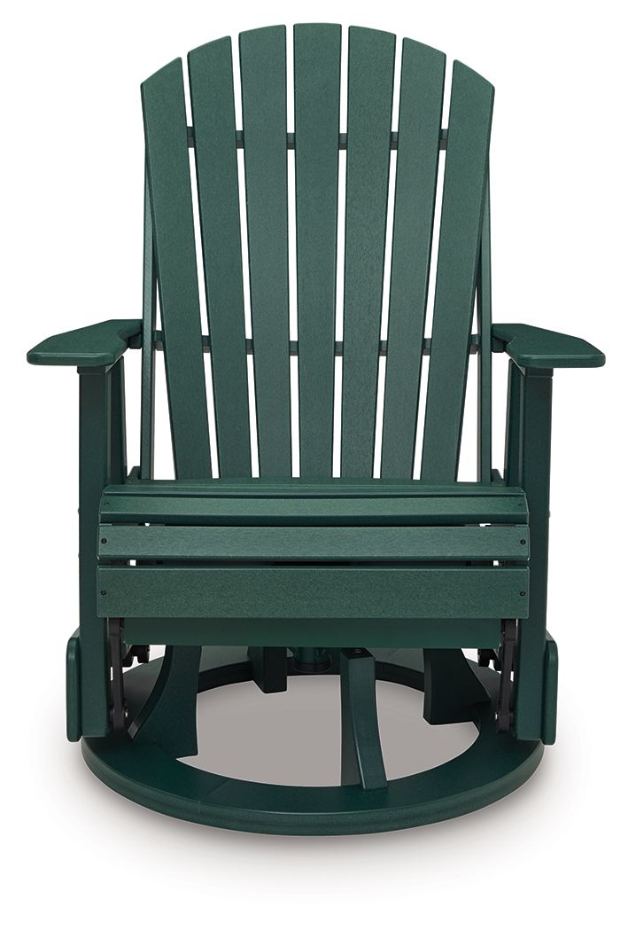 Shell Beach - Swivel Glider Chair - Green - Urban Living Furniture (Los Angeles, CA)