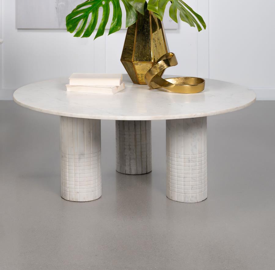 Astoria - Coffee Table Top, Box 1 of 2 - White - Urban Living Furniture (Los Angeles, CA)