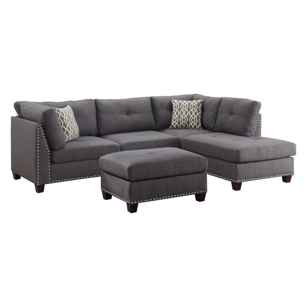Laurissa - Sectional Sofa & Ottoman (2 Pillows) - Urban Living Furniture (Los Angeles, CA)