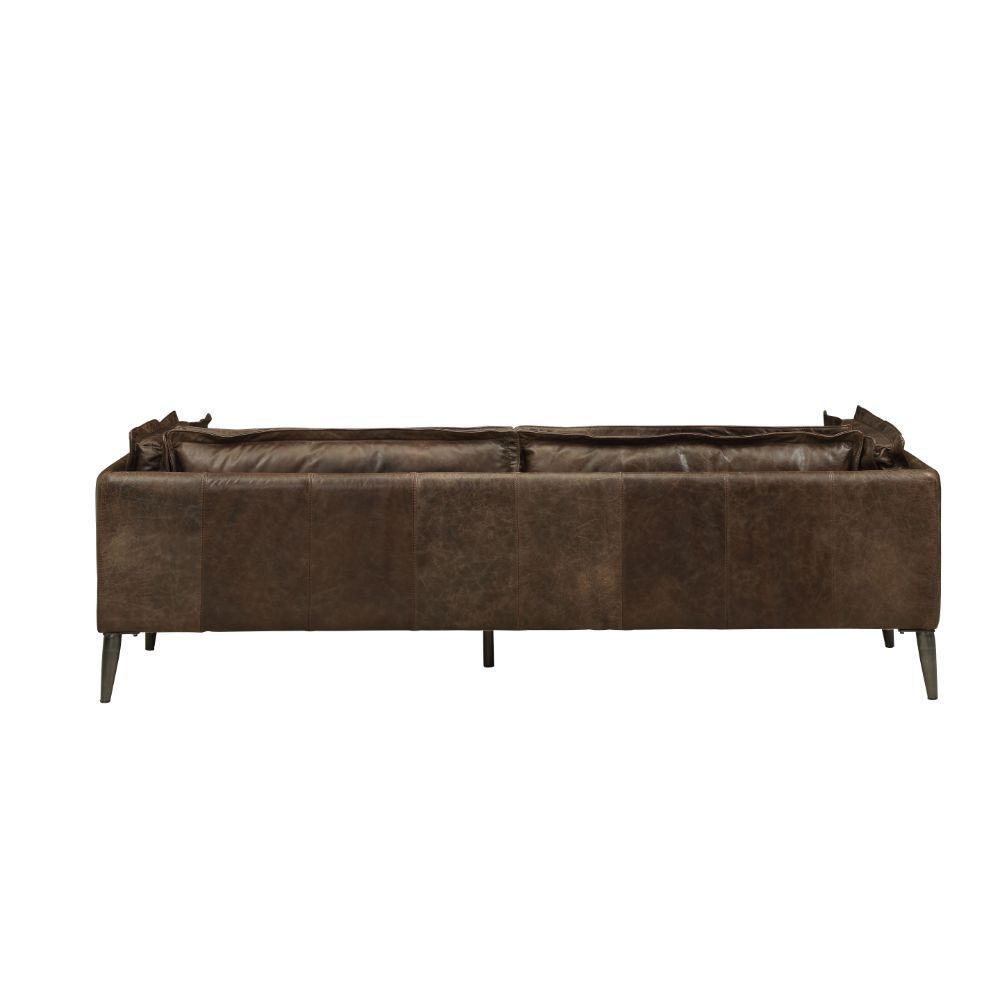 Porchester - Sofa - Distress Chocolate Top Grain Leather - Urban Living Furniture (Los Angeles, CA)
