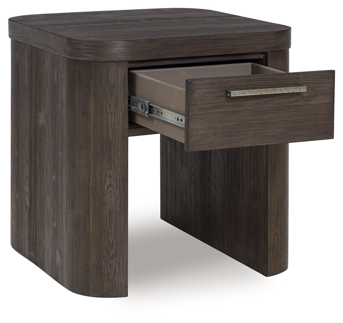 Neo - Rich Brown - Square End Table - Urban Living Furniture (Los Angeles, CA)