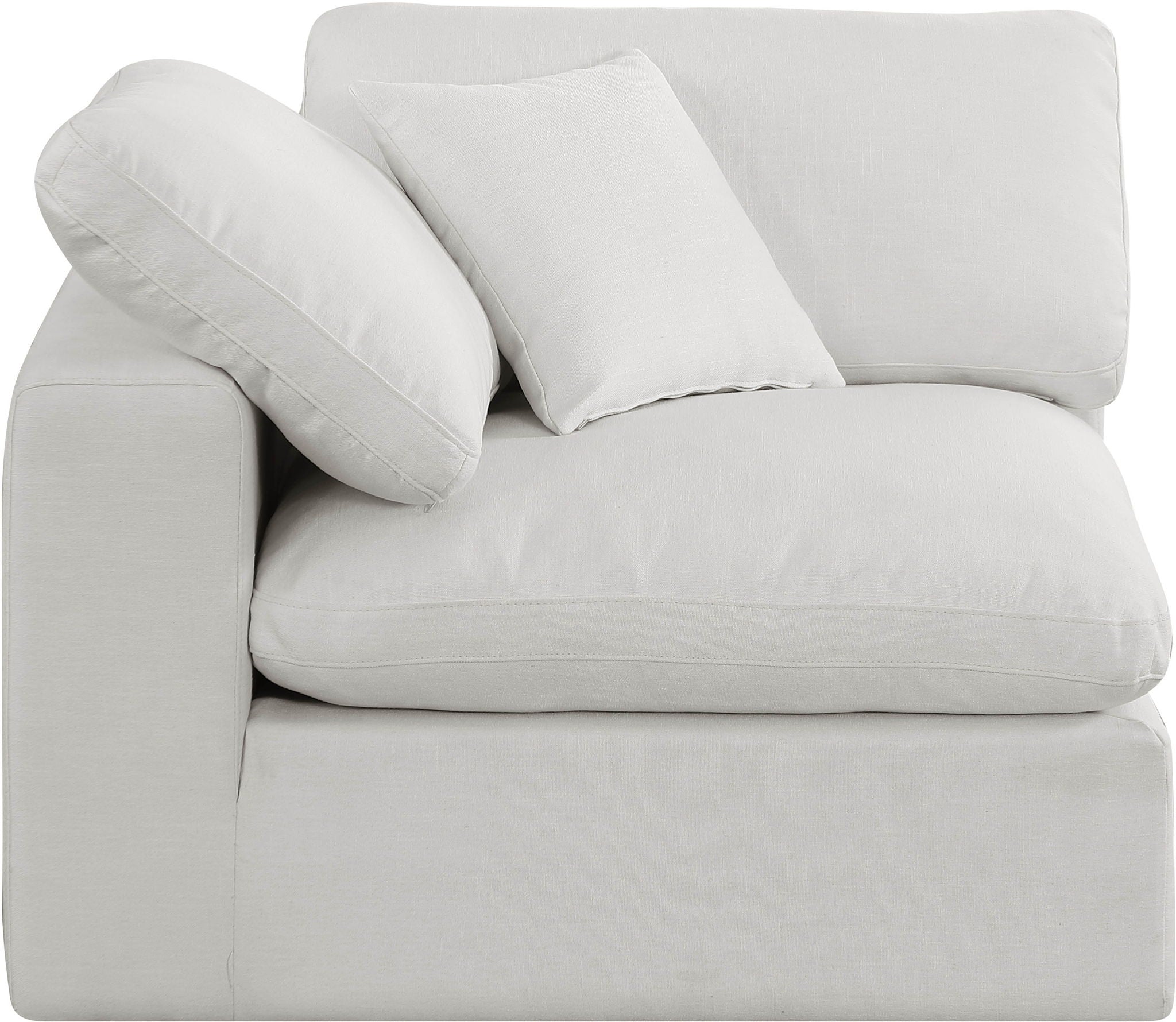 Comfy - Linen Corner Chair - Urban Living Furniture (Los Angeles, CA)