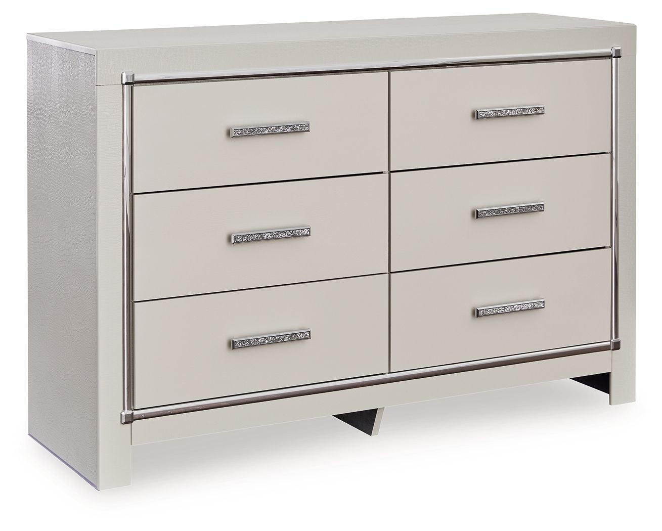 Zyniden - Silver - Six Drawer Dresser - Urban Living Furniture (Los Angeles, CA)