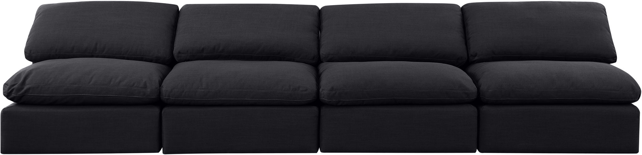 Indulge - Linen 4 Seat Modular Armless Sofa - Urban Living Furniture (Los Angeles, CA)