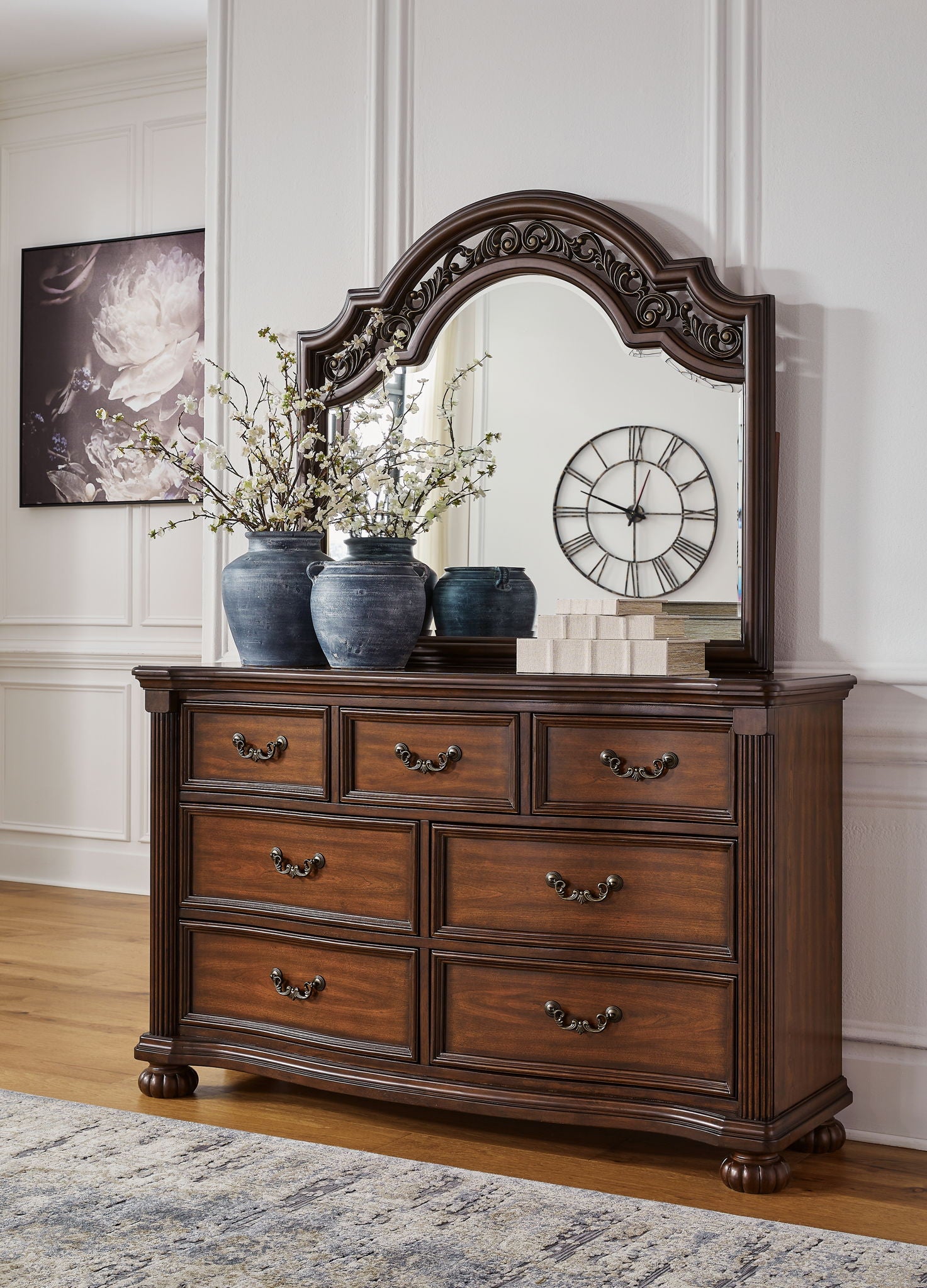 Lavinton - Brown - Dresser And Mirror - Urban Living Furniture (Los Angeles, CA)