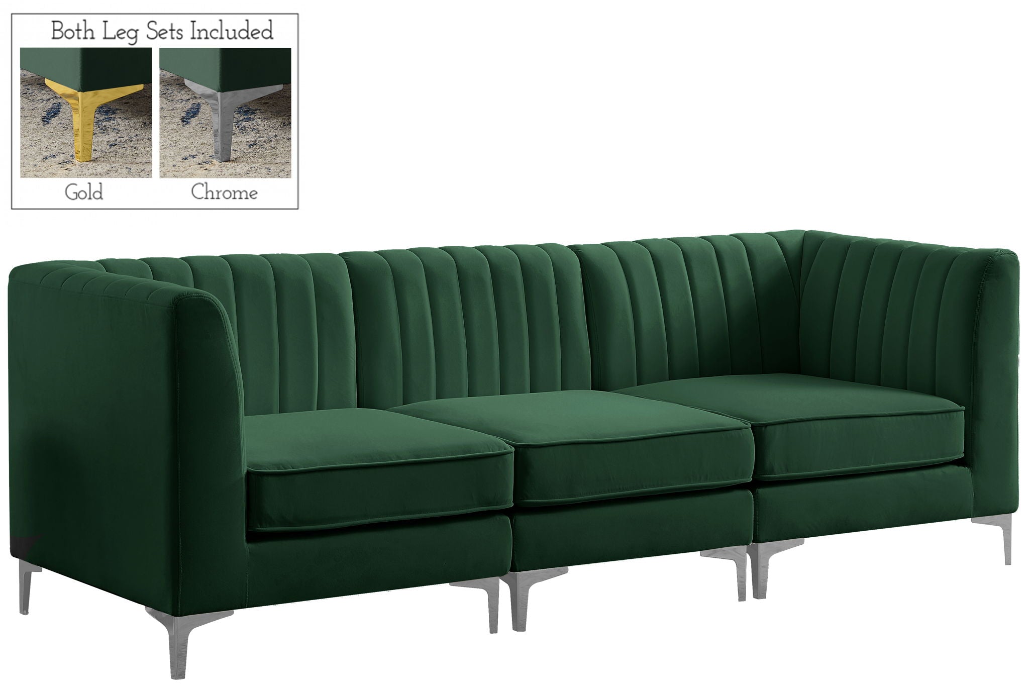 Alina - 3 Piece Modular Sectional - Urban Living Furniture (Los Angeles, CA)