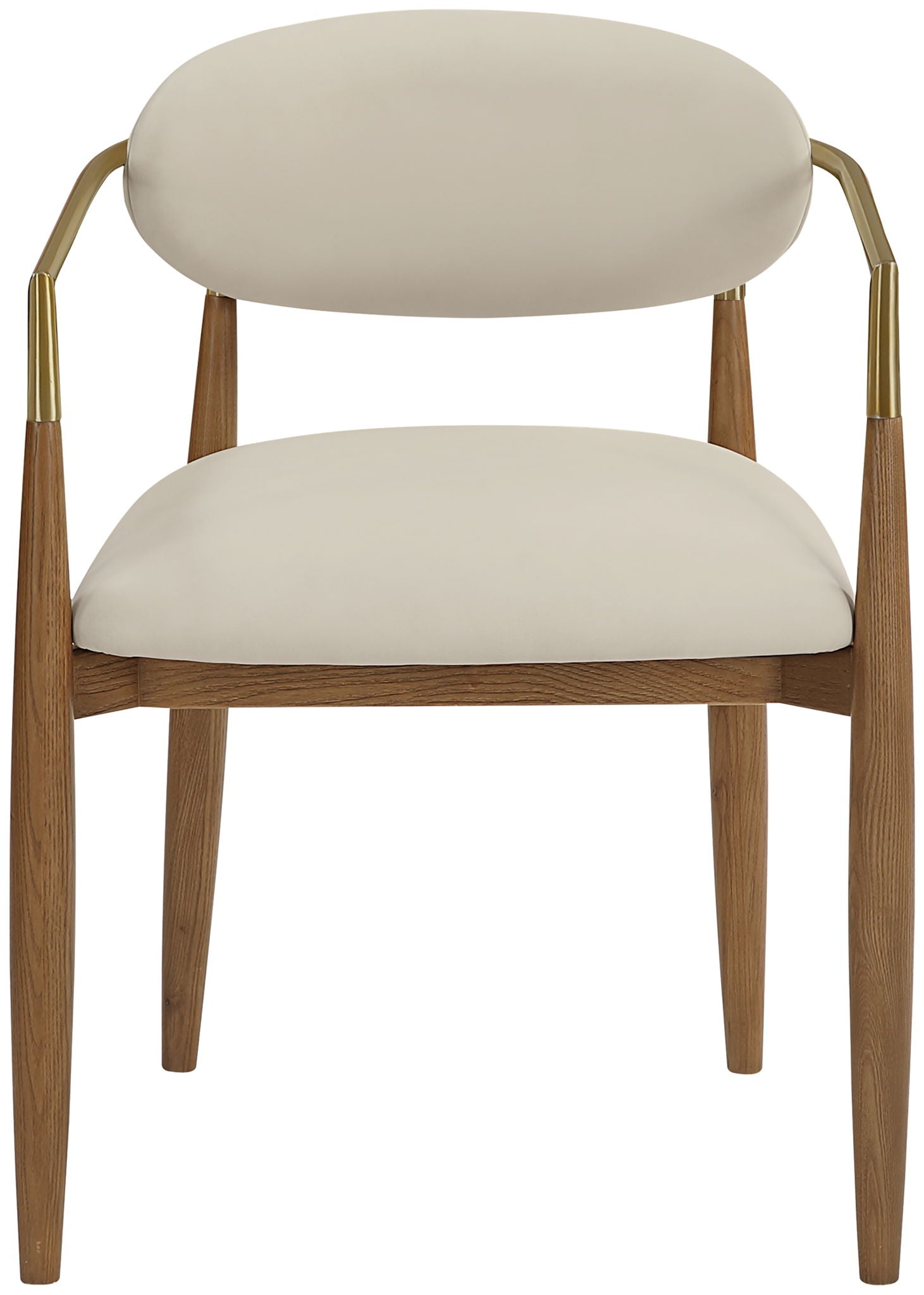 Riccio - Dining Arm Chair (Set of 2) - Walnut Frame - Urban Living Furniture (Los Angeles, CA)