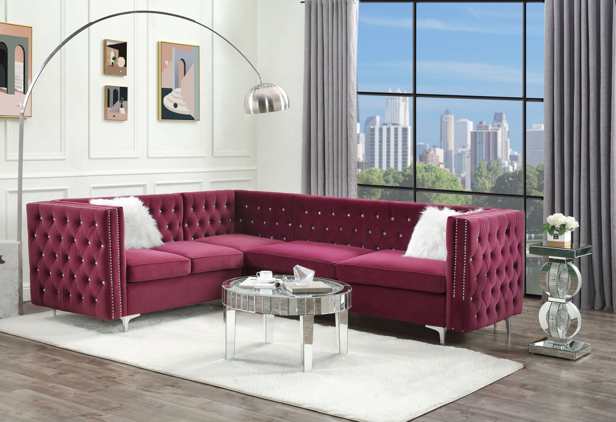Jaszira - Modular - Left Facing & Right Facing Arms - Urban Living Furniture (Los Angeles, CA)