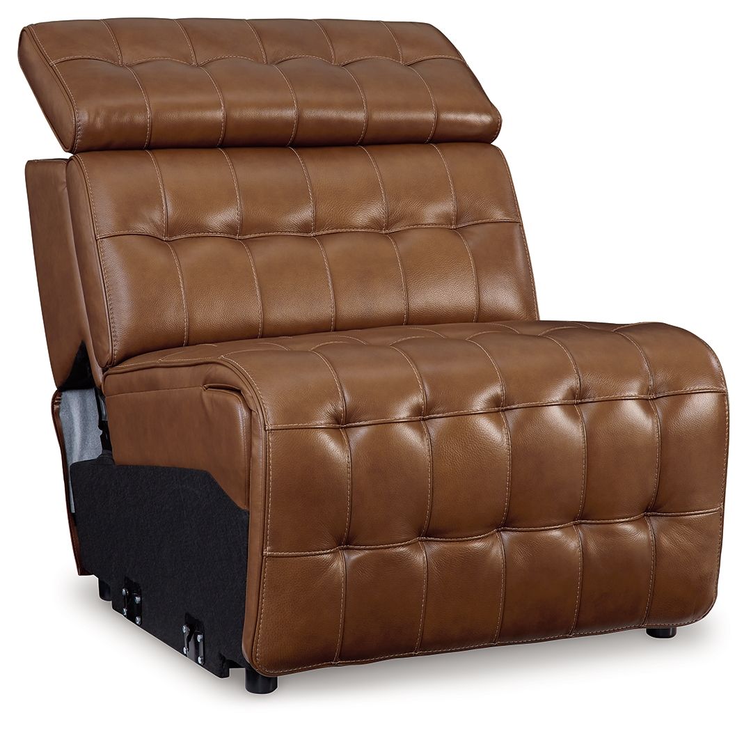 Temmpton - Chocolate - Armless Chair / Manual Headrest - Urban Living Furniture (Los Angeles, CA)