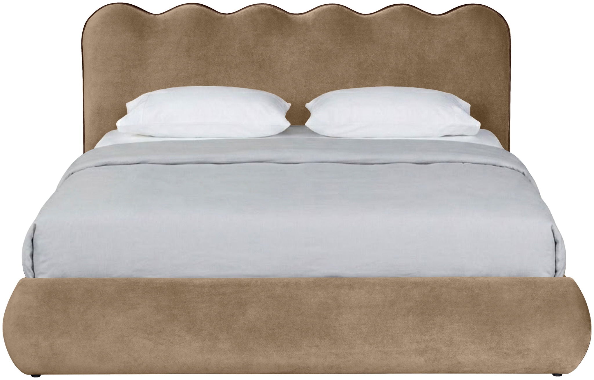 Tempo - Velvet Upholstered Bed - Urban Living Furniture (Los Angeles, CA)