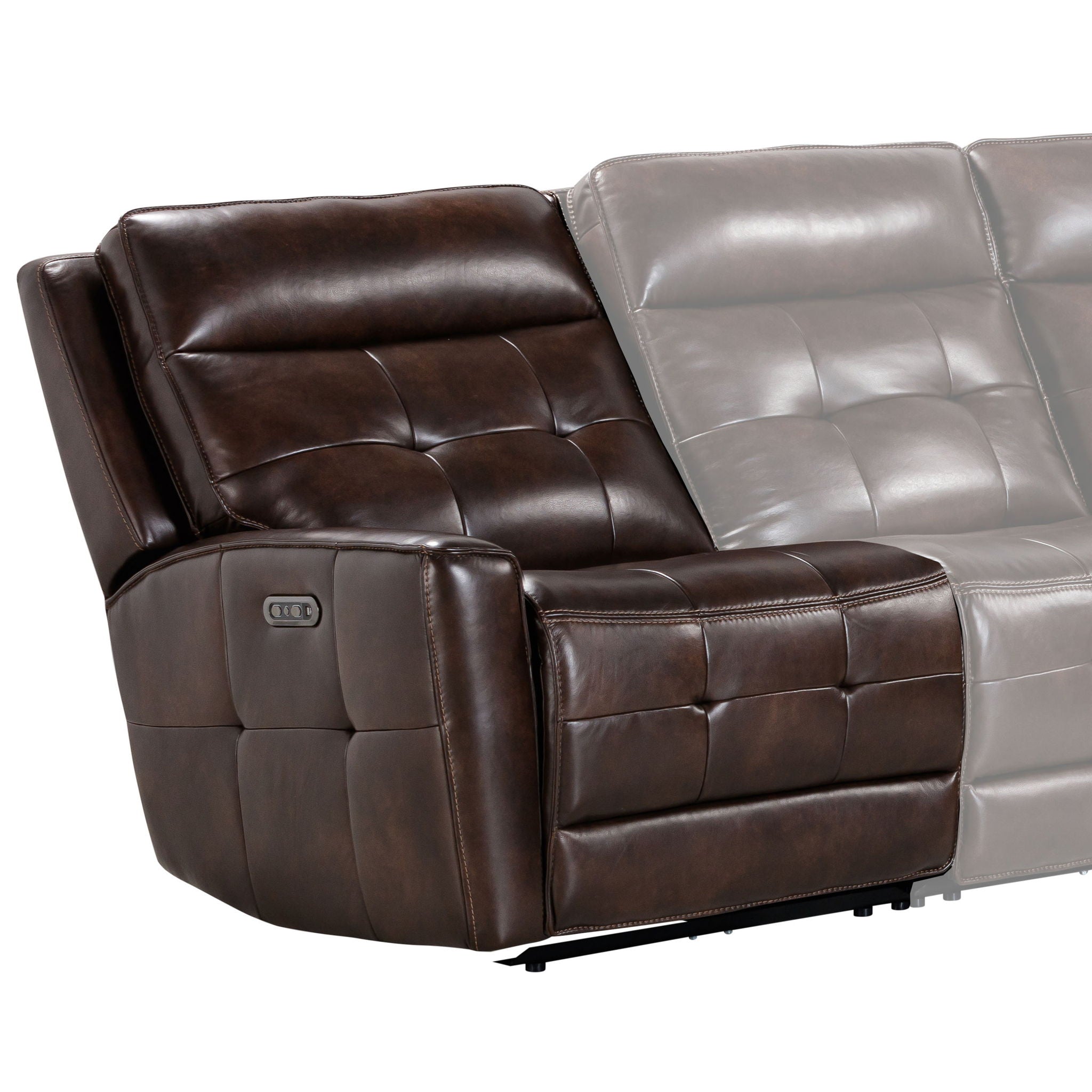 Canterbury - Power Left Arm Facing Zero Gravity Recliner - Acorn - Urban Living Furniture (Los Angeles, CA)