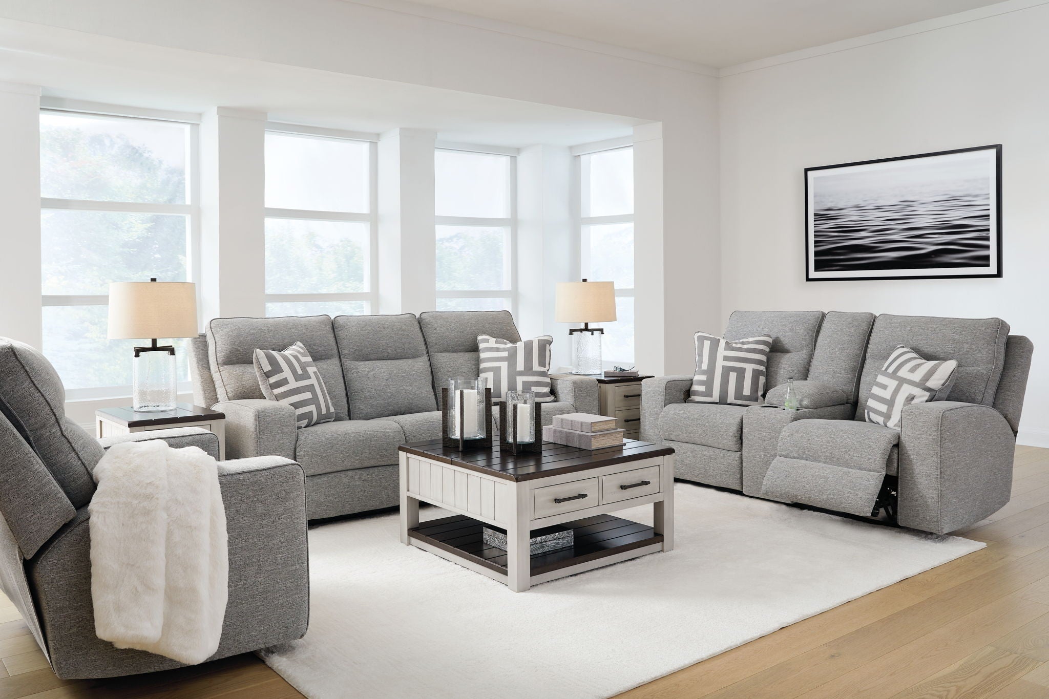 Biscoe - Reclining Living Room Set - Urban Living Furniture (Los Angeles, CA)