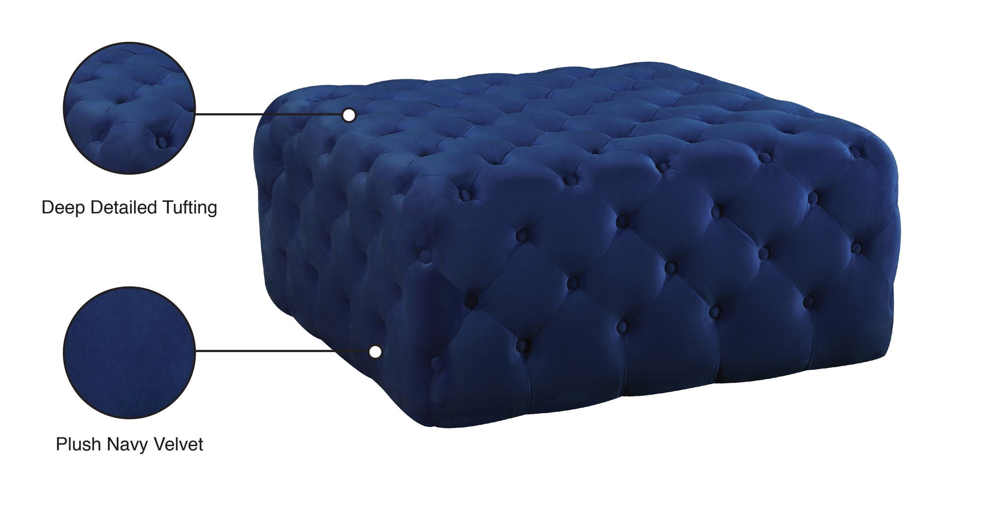 Ariel - Bench Ottoman - Urban Living Furniture (Los Angeles, CA)