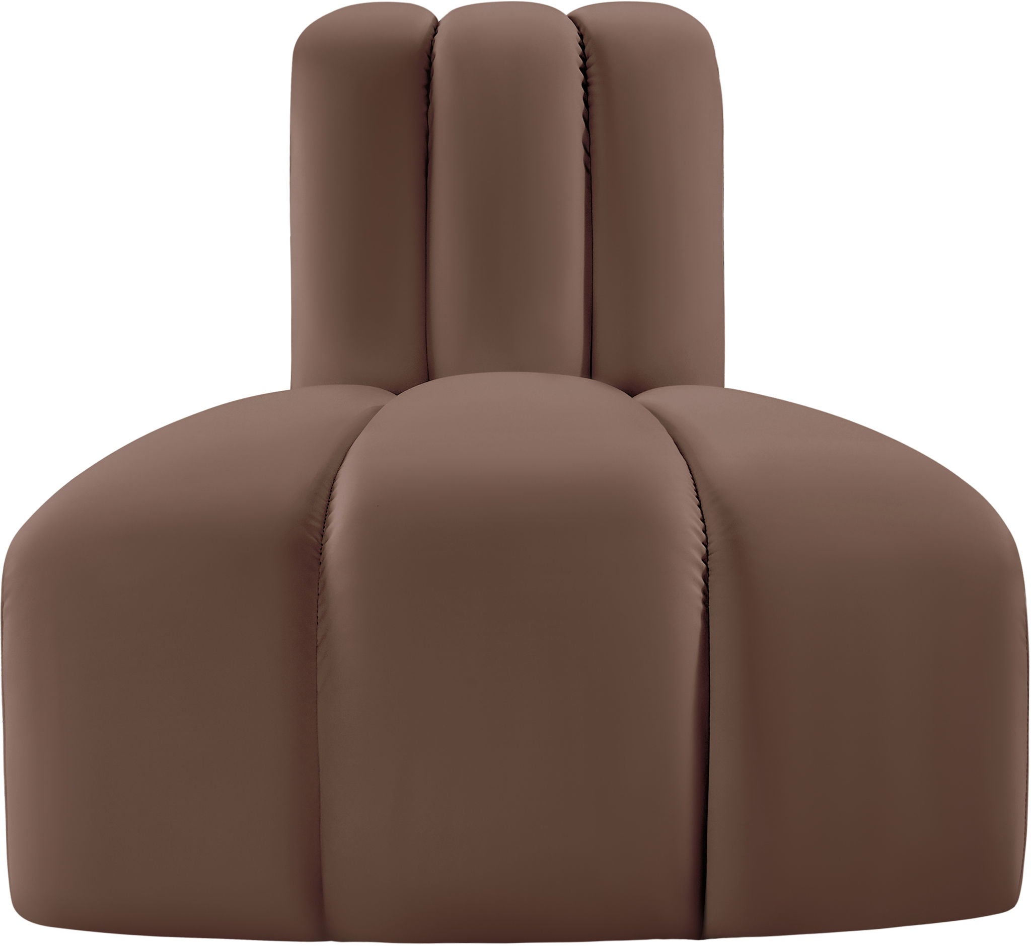 Arc - Faux Leather Reverse Corner Chair - Urban Living Furniture (Los Angeles, CA)