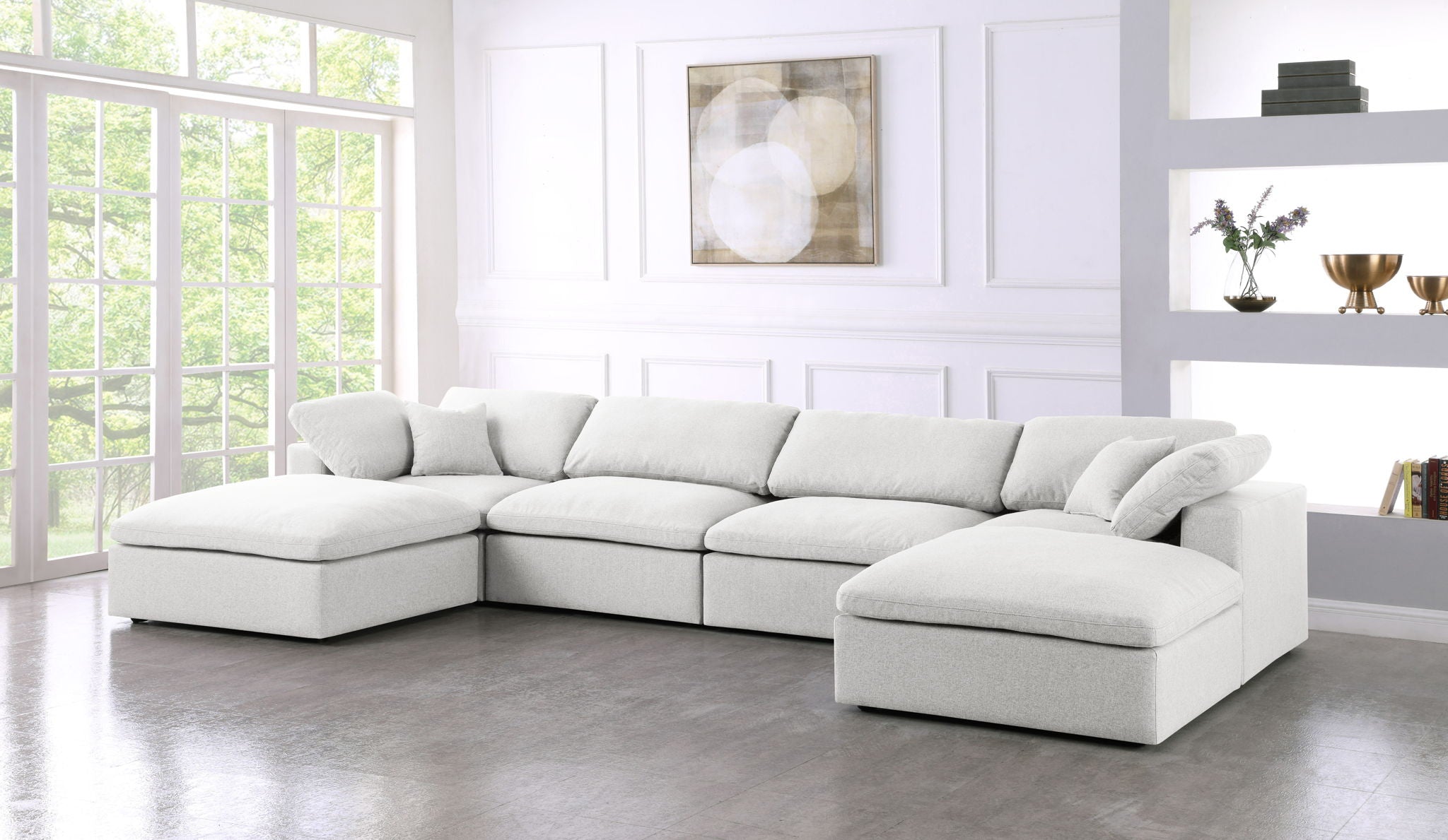 Serene - 6 Piece Modular Sectional - Urban Living Furniture (Los Angeles, CA)