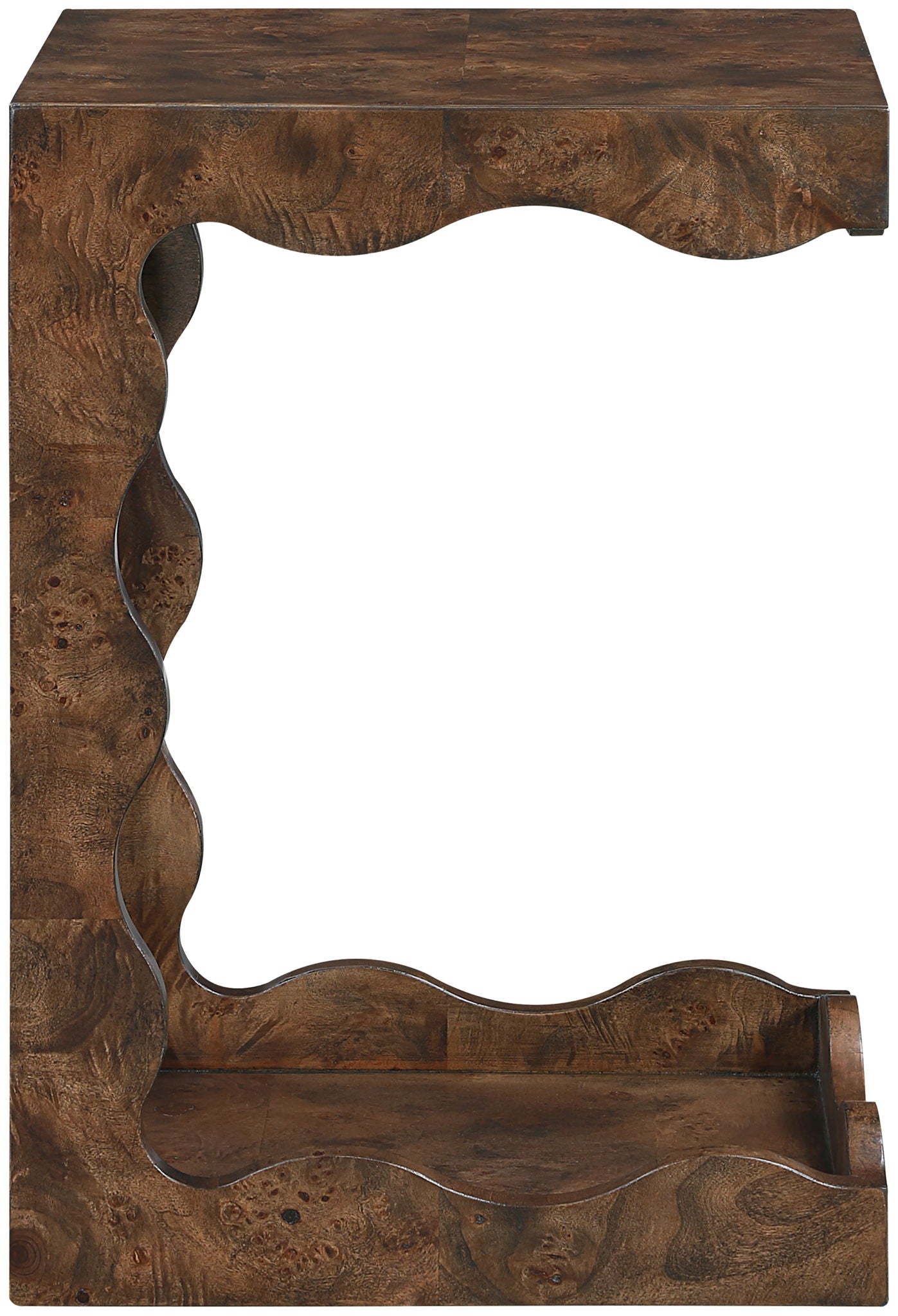 Vassa - Burl Veneer End Table - Urban Living Furniture (Los Angeles, CA)
