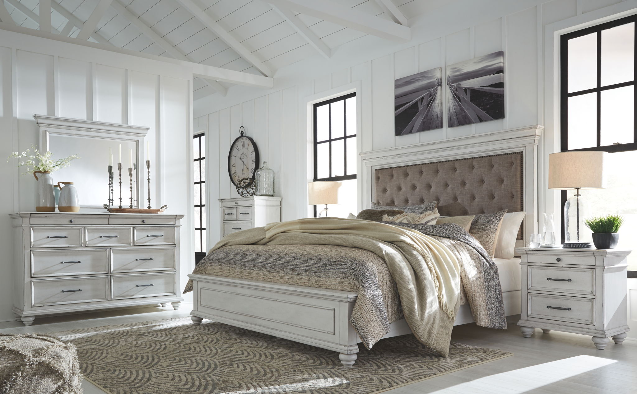 Kanwyn - Upholstered Bedroom Set - Urban Living Furniture (Los Angeles, CA)
