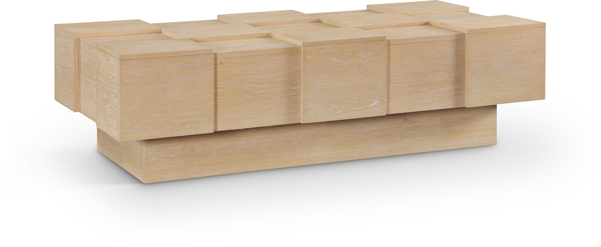 Anzio - Oak Veneer Coffee Table - Urban Living Furniture (Los Angeles, CA)