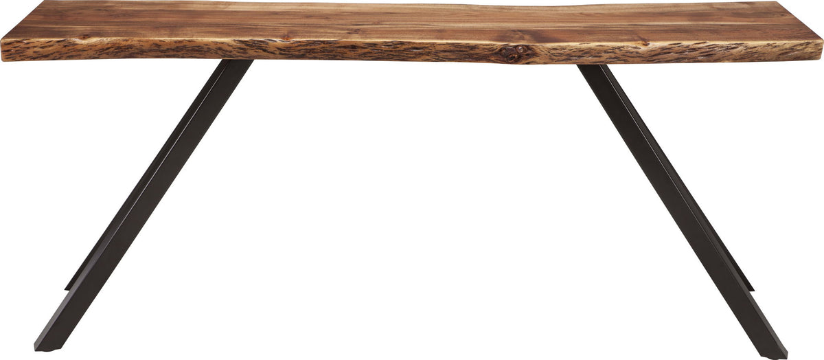 Reese - Live Edge Solid Wood Metal Leg Table
