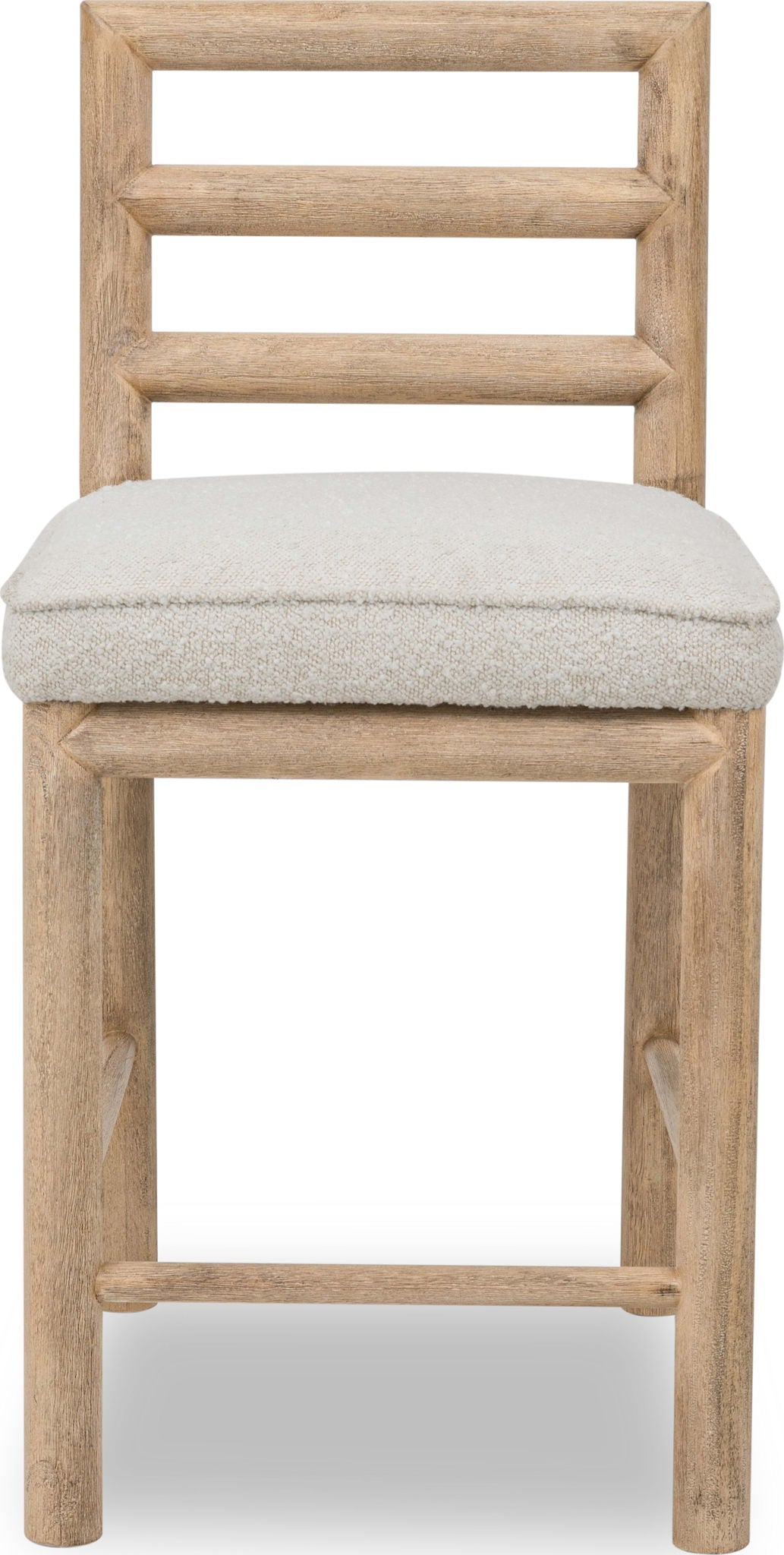 Dorsey - Ladder Back Counter Stool (Set of 2) - Ricotta