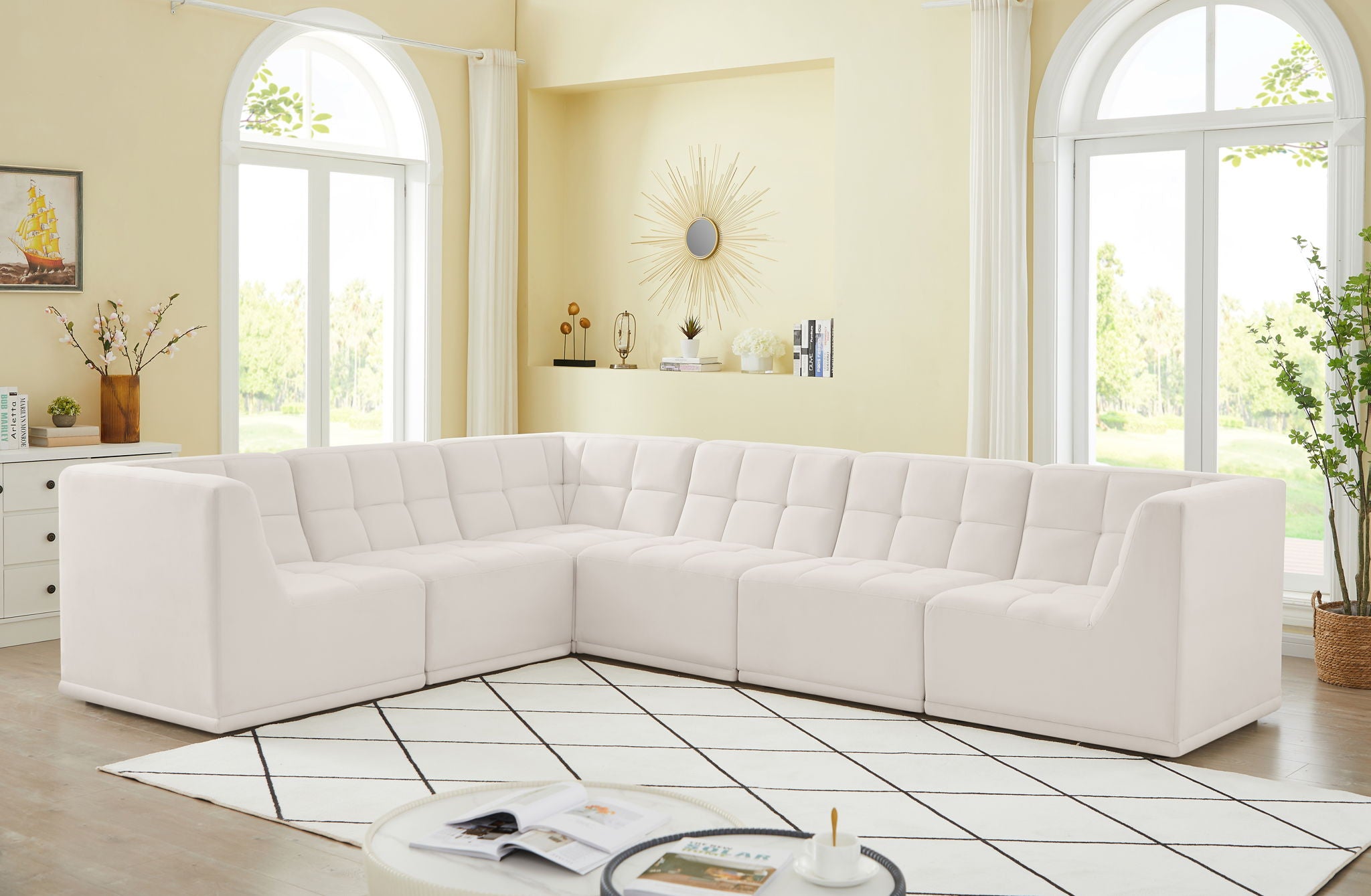 Relax - 6 Piece Modular Sectional - Urban Living Furniture (Los Angeles, CA)