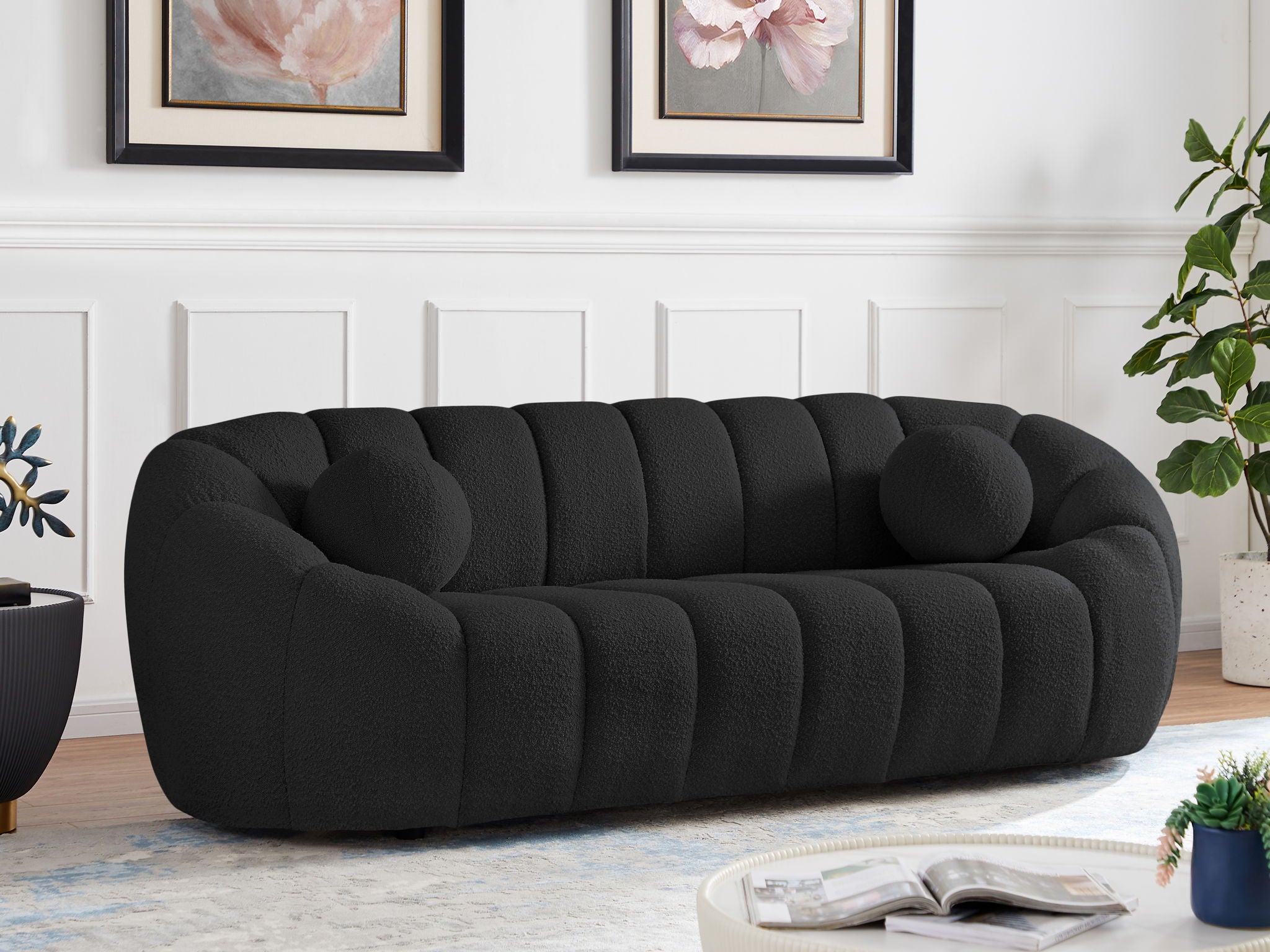 Elijah - Boucle Sofa - Urban Living Furniture (Los Angeles, CA)