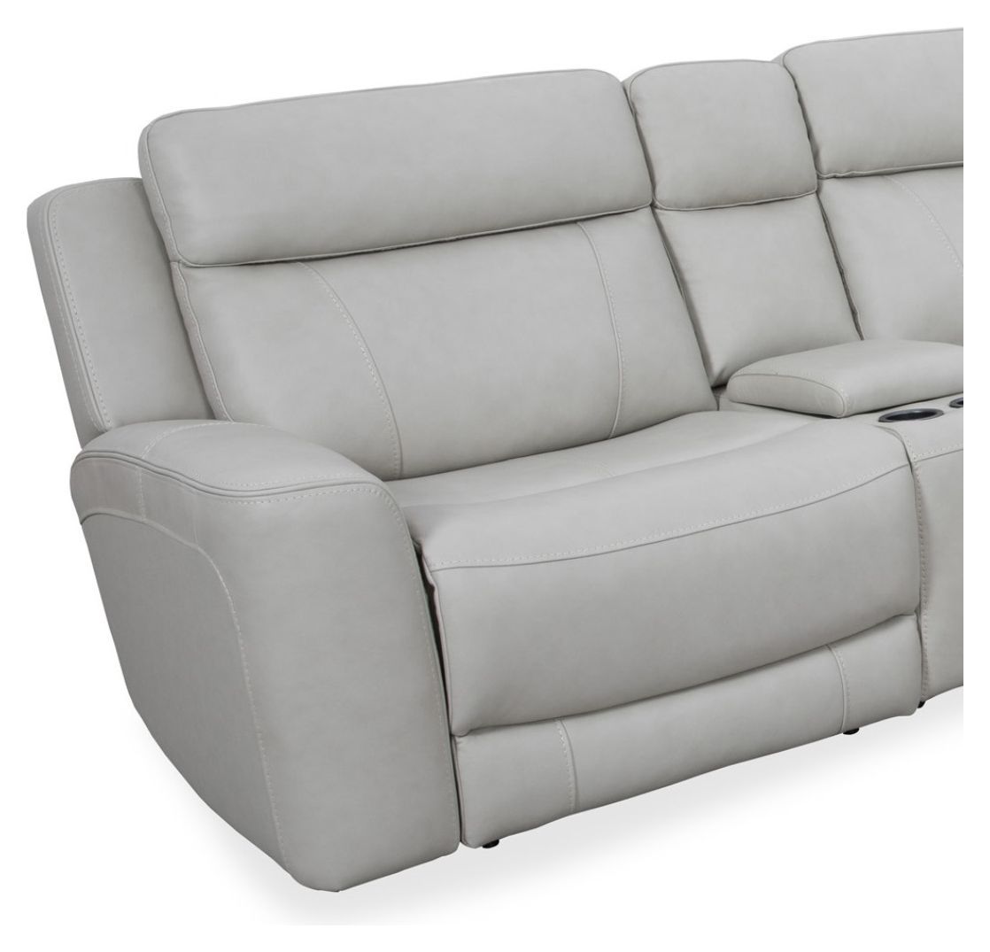 Calgary - Power Left Arm Facing Recliner - Stone - Urban Living Furniture (Los Angeles, CA)