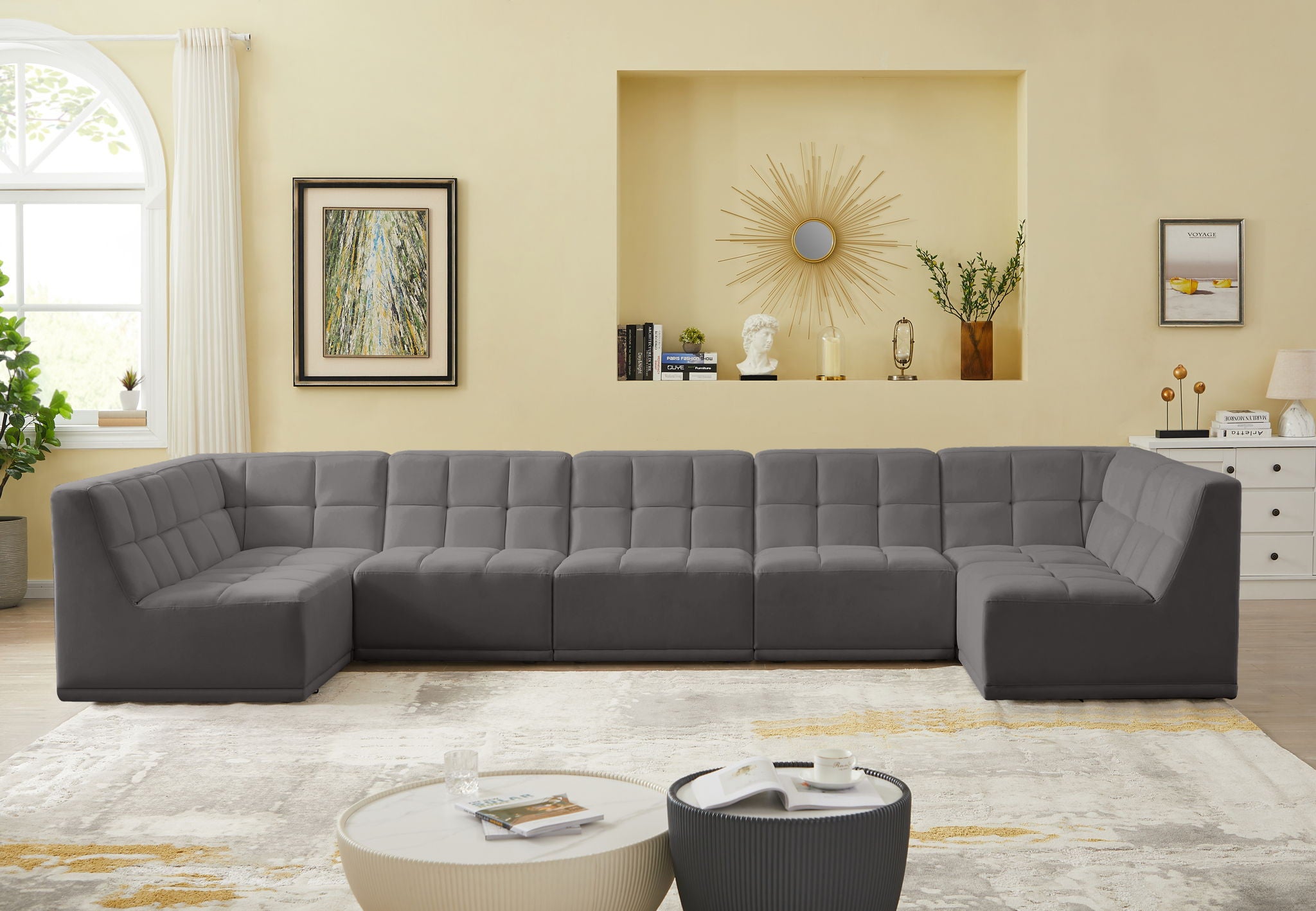 Relax - 7 Piece Modular Sectional - Urban Living Furniture (Los Angeles, CA)