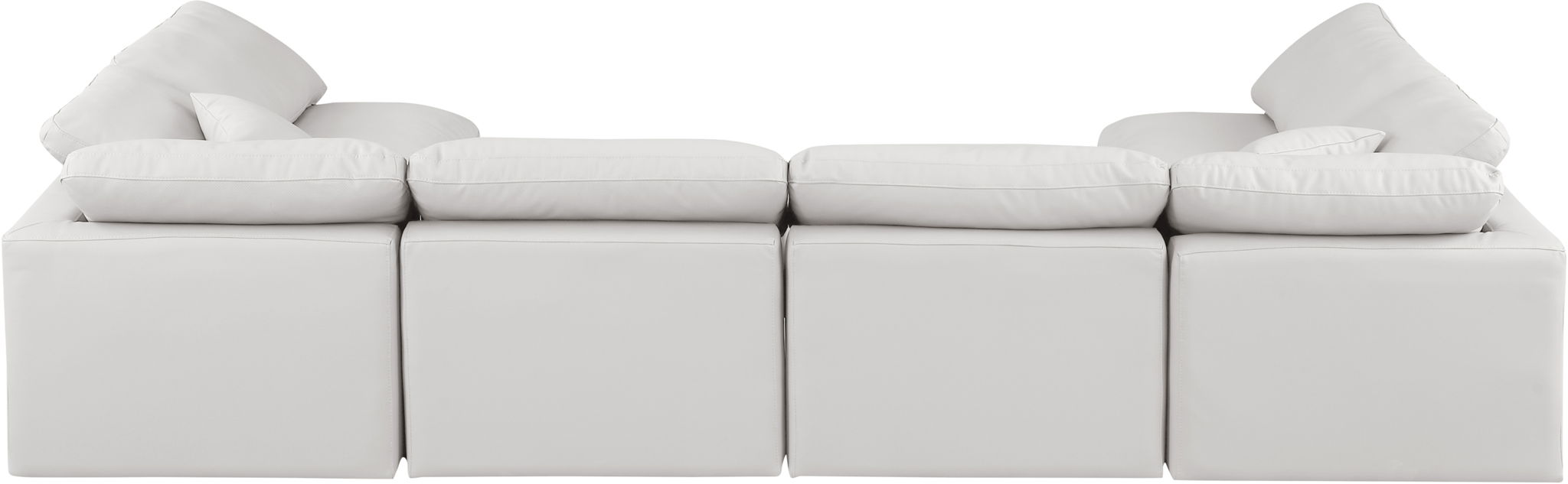 Indulge - Faux Leather 6 Piece Modular U-Shaped Sectional - Urban Living Furniture (Los Angeles, CA)