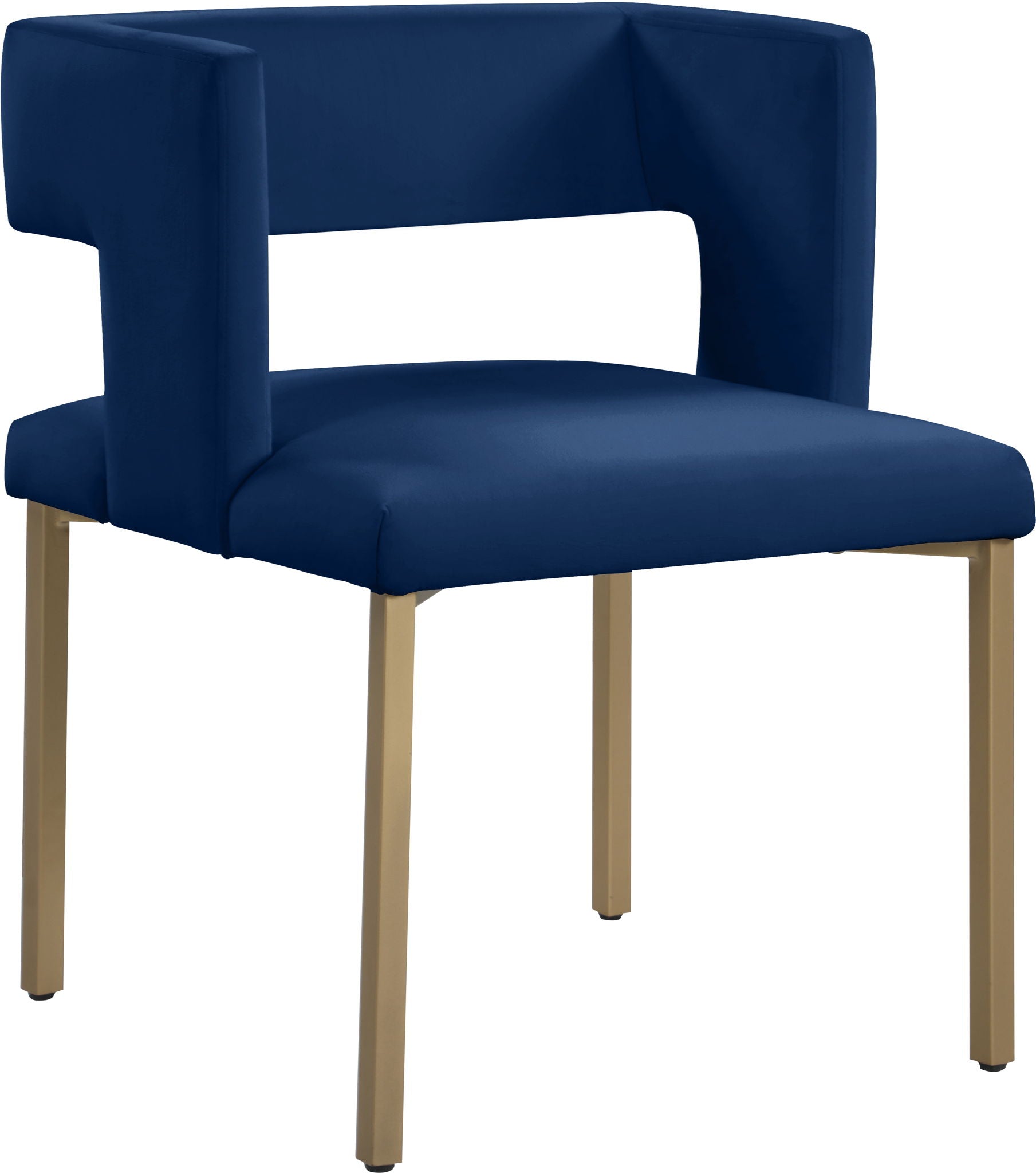 Caleb - Dining Chair with Gold Legs (Set of 2) - Urban Living Furniture (Los Angeles, CA)