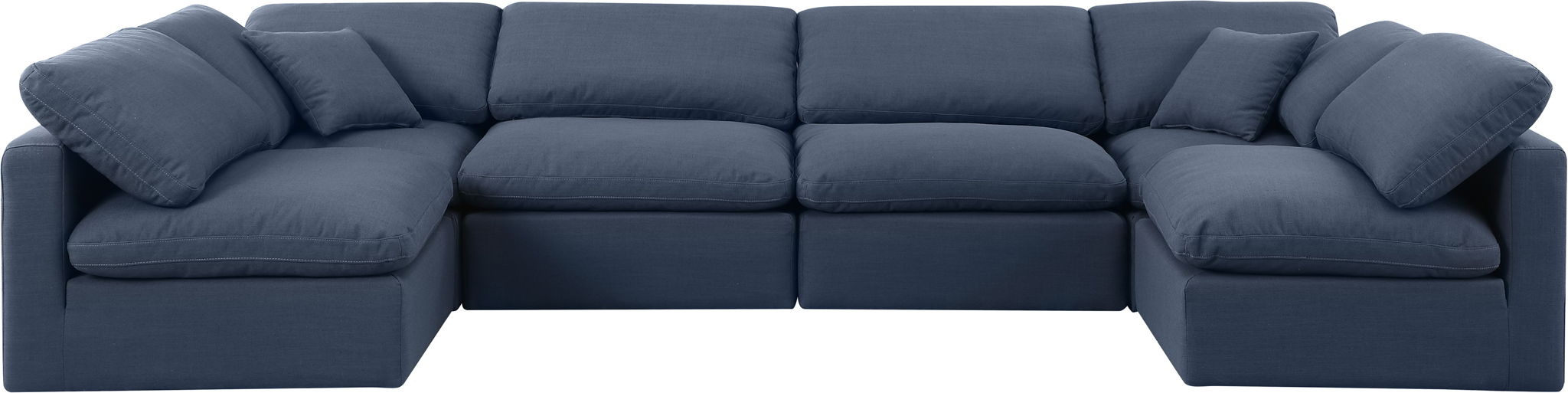 Indulge - Linen 6 Piece Modular U-Shaped Sectional - Urban Living Furniture (Los Angeles, CA)