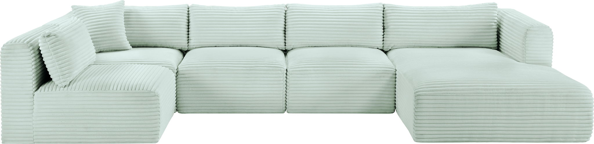 Shaggy - 5 Piece Modular U-Shaped Sectional - Urban Living Furniture (Los Angeles, CA)