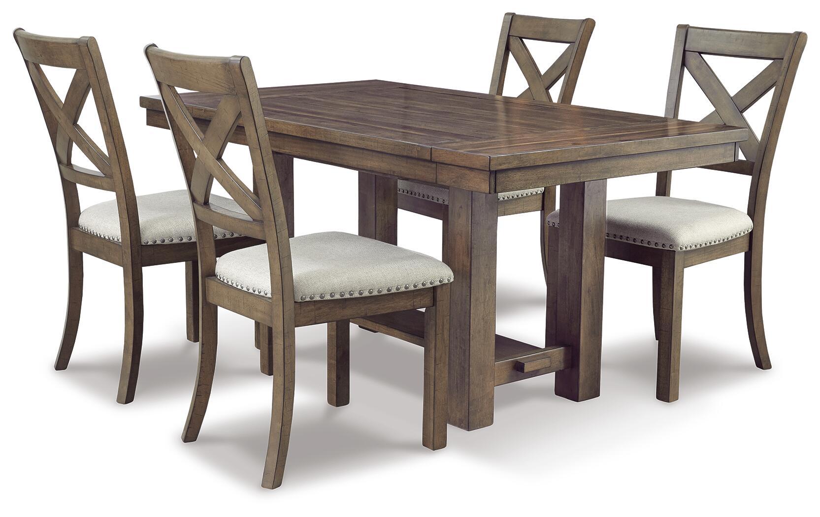 Moriville - Rectangular Dining Room Extension Table - Grayish Brown - Urban Living Furniture (Los Angeles, CA)