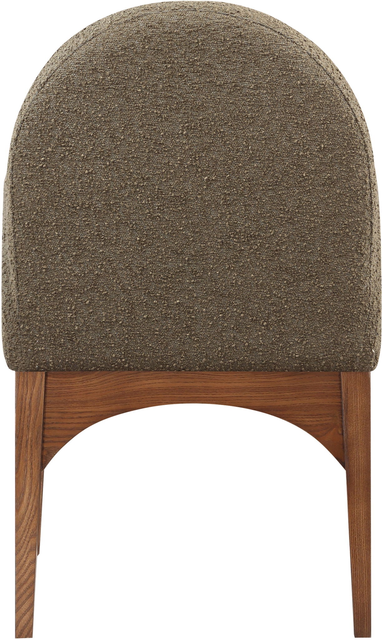 Waldorf - Boucle Dining Arm Chair With Brown Legs - Urban Living Furniture (Los Angeles, CA)