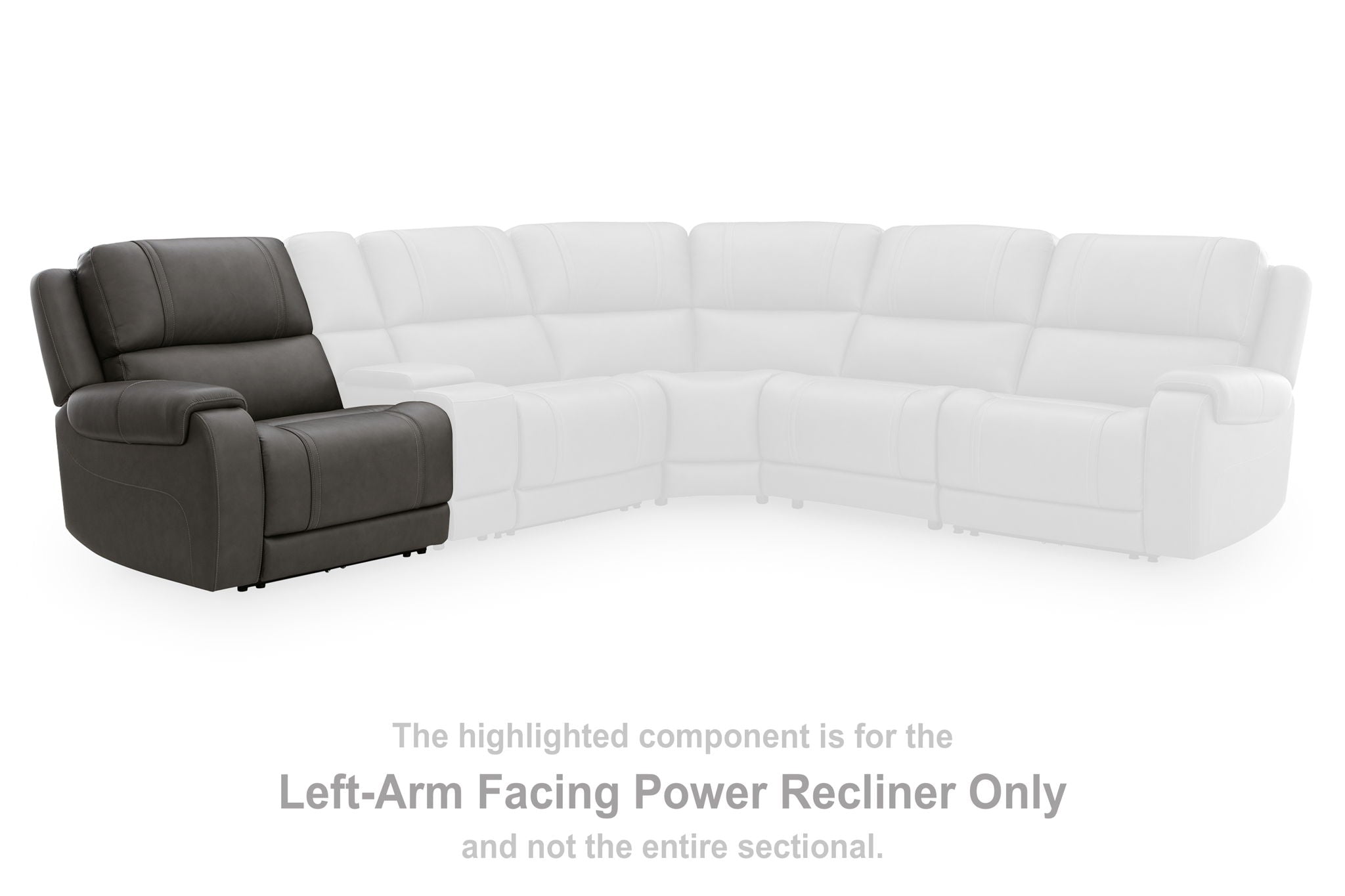 5Z - Pittson - LAF Zero Wall Power Recliner - Anchor