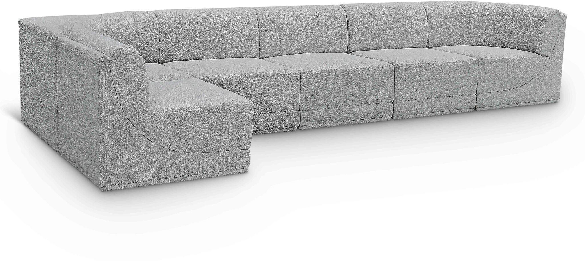 Ollie - 6 Piece Modular Sectional - Urban Living Furniture (Los Angeles, CA)