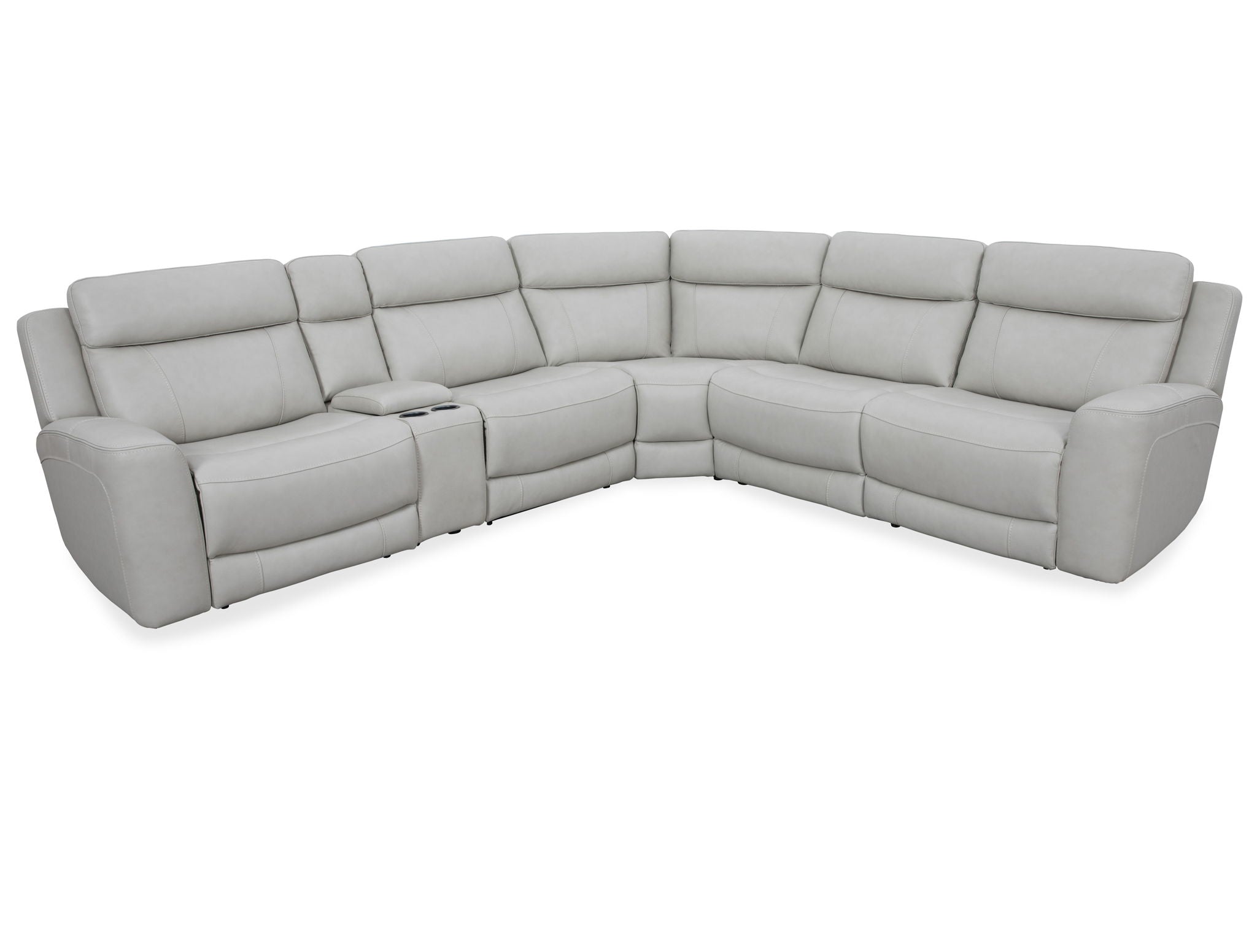 Calgary - Power Left Arm Facing Recliner - Stone - Urban Living Furniture (Los Angeles, CA)