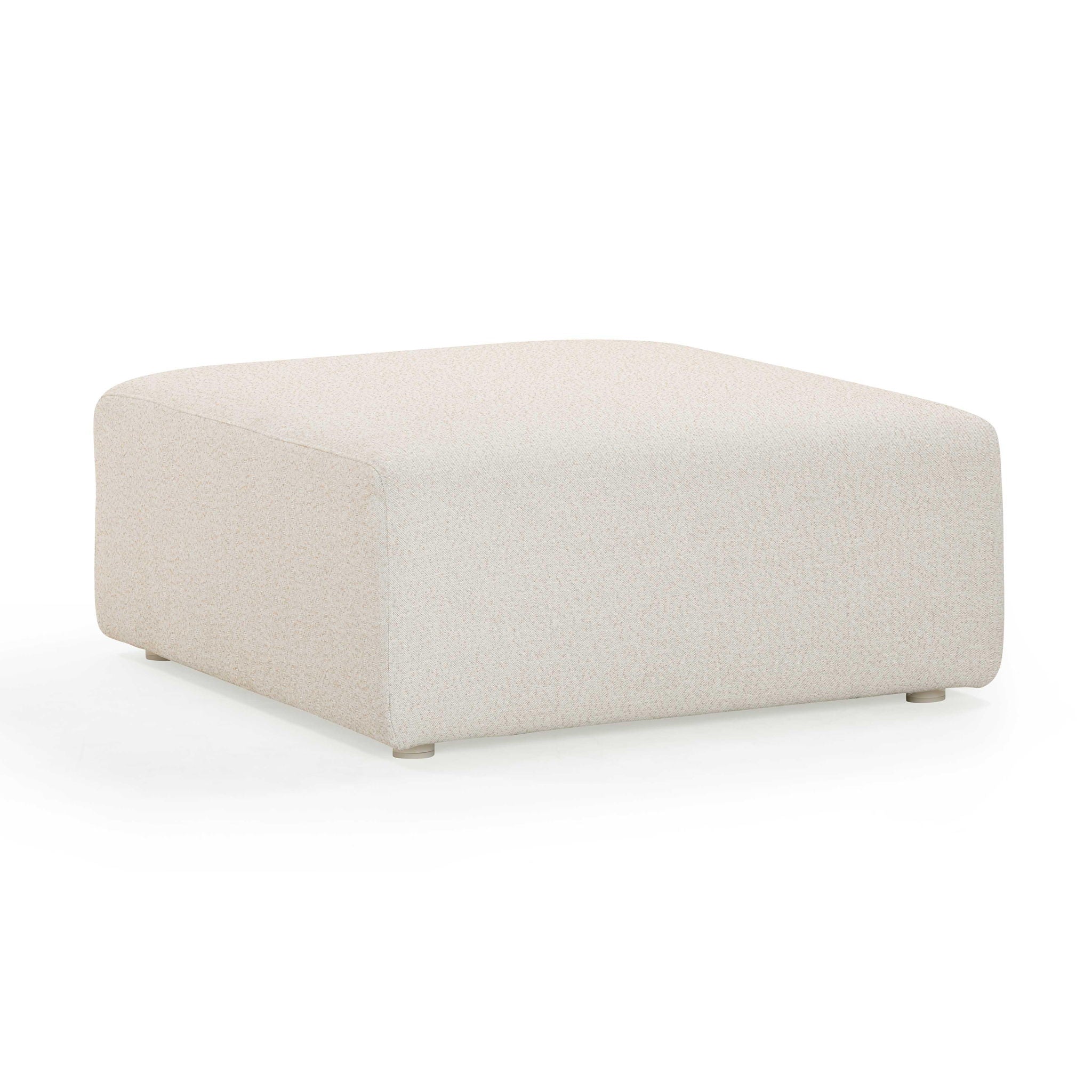 Hangover - Outdoor Ottoman - Cream - Urban Living Furniture (Los Angeles, CA)