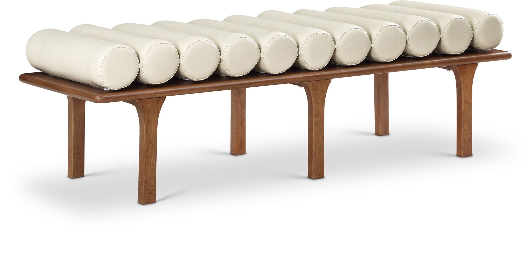 Landon - Bench With Brown Base - Urban Living Furniture (Los Angeles, CA)