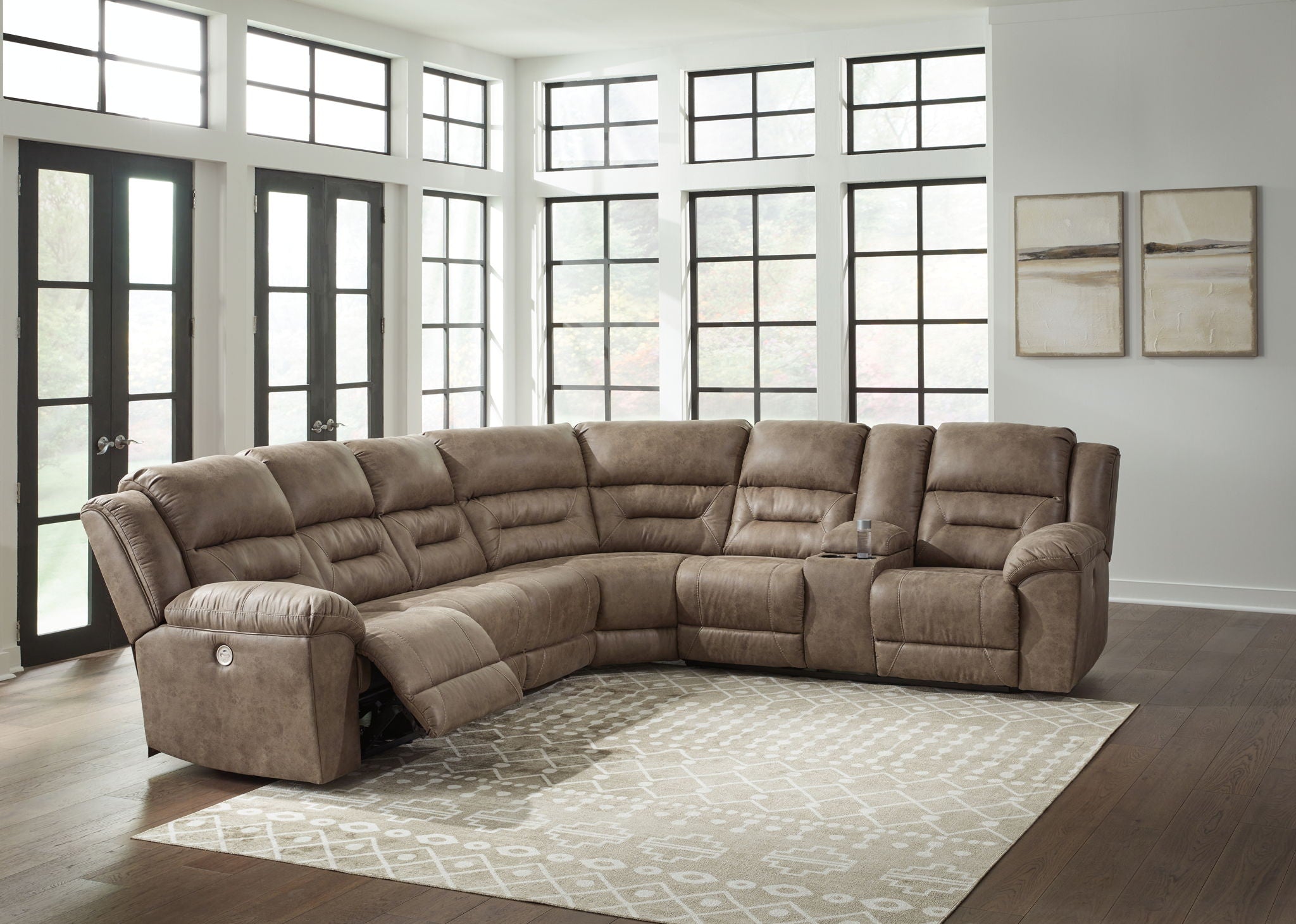 Ravenel - Power Reclining Sectional - Urban Living Furniture (Los Angeles, CA)
