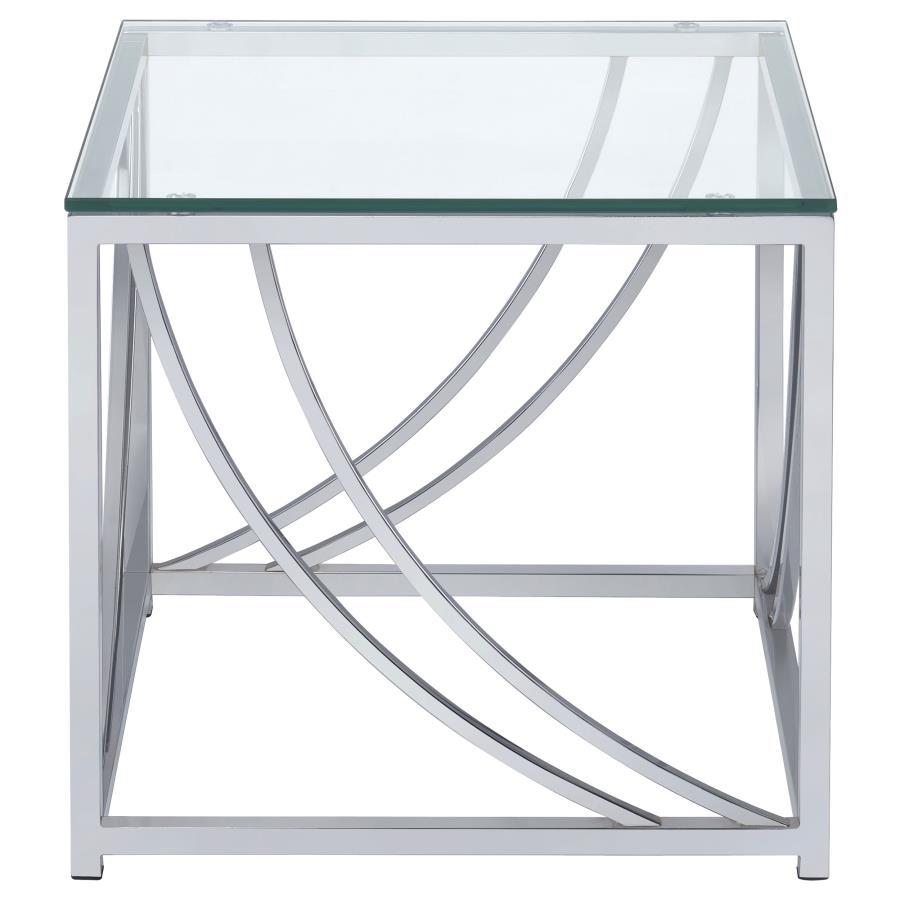 Lille - Glass Top Entryway Sofa Console Table Accents - Urban Living Furniture (Los Angeles, CA)