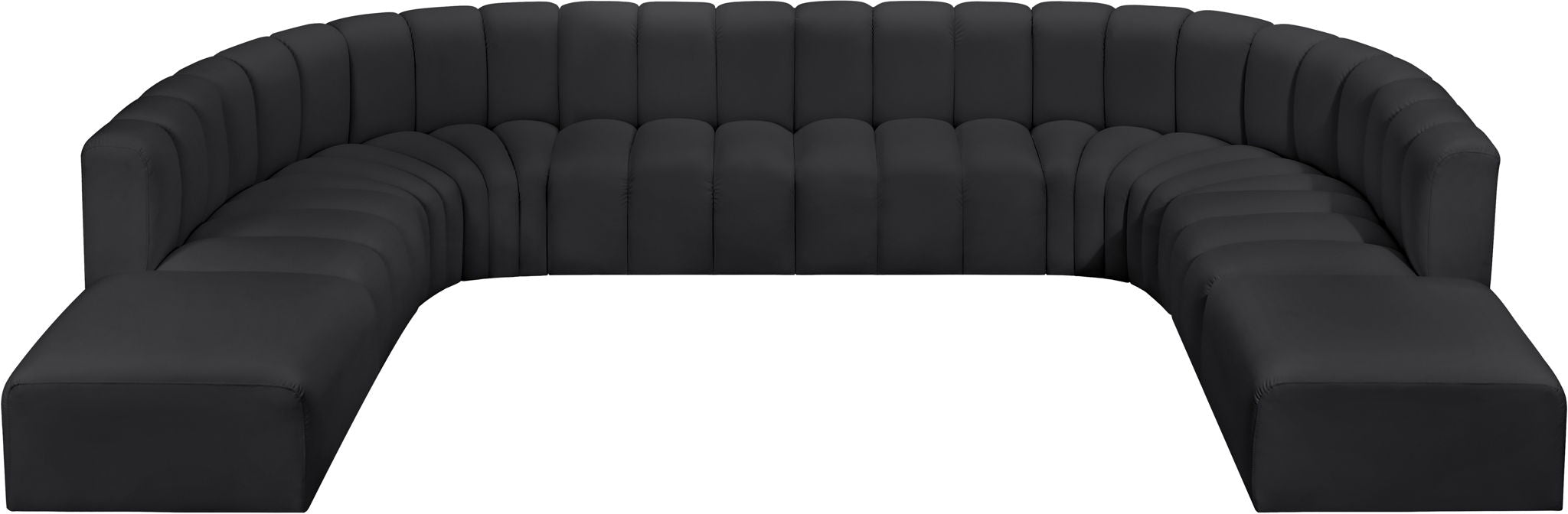 Arc - Faux Leather Modular Sectional - Urban Living Furniture (Los Angeles, CA)