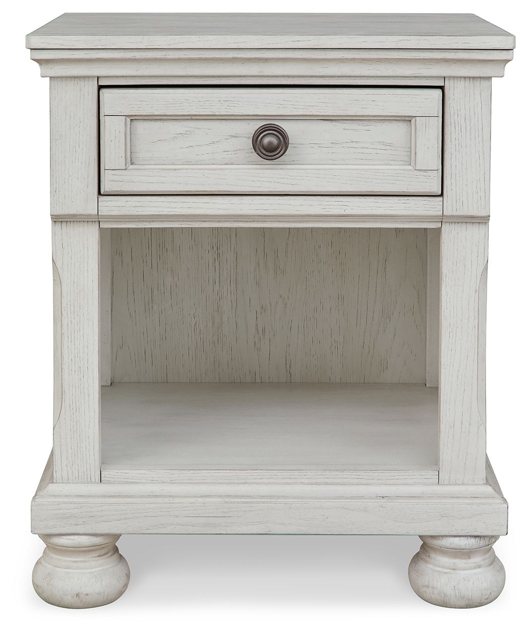 Robbinsdale - Antique White - One Drawer Night Stand - Urban Living Furniture (Los Angeles, CA)