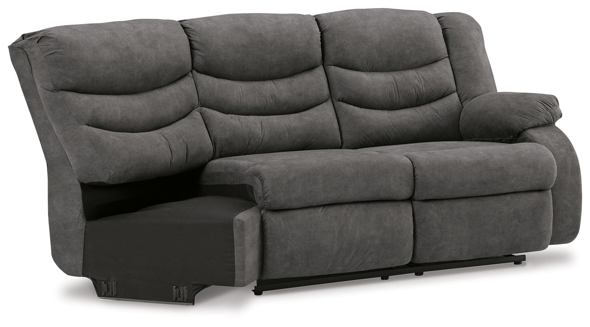 Partymate - Slate - Raf Reclining Loveseat - Urban Living Furniture (Los Angeles, CA)