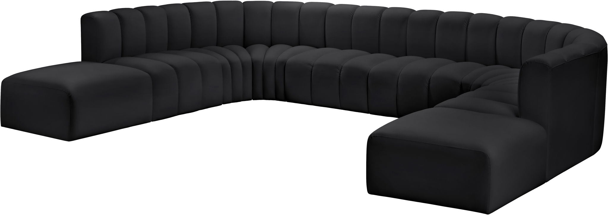 Arc - Faux Leather Modular Sectional - Urban Living Furniture (Los Angeles, CA)