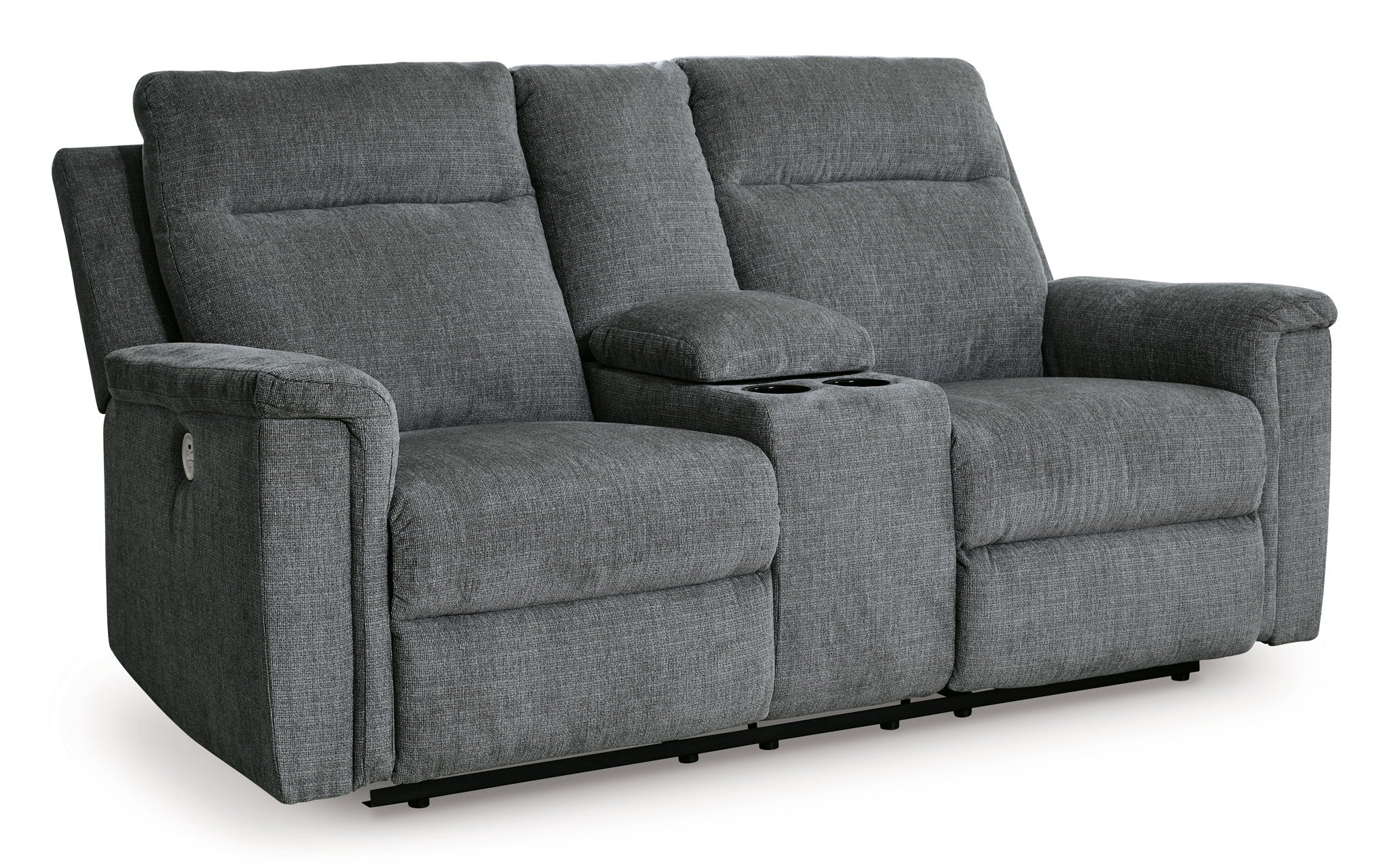 Barnsana - Dbl Power Reclining Loveseat With Console - Urban Living Furniture (Los Angeles, CA)