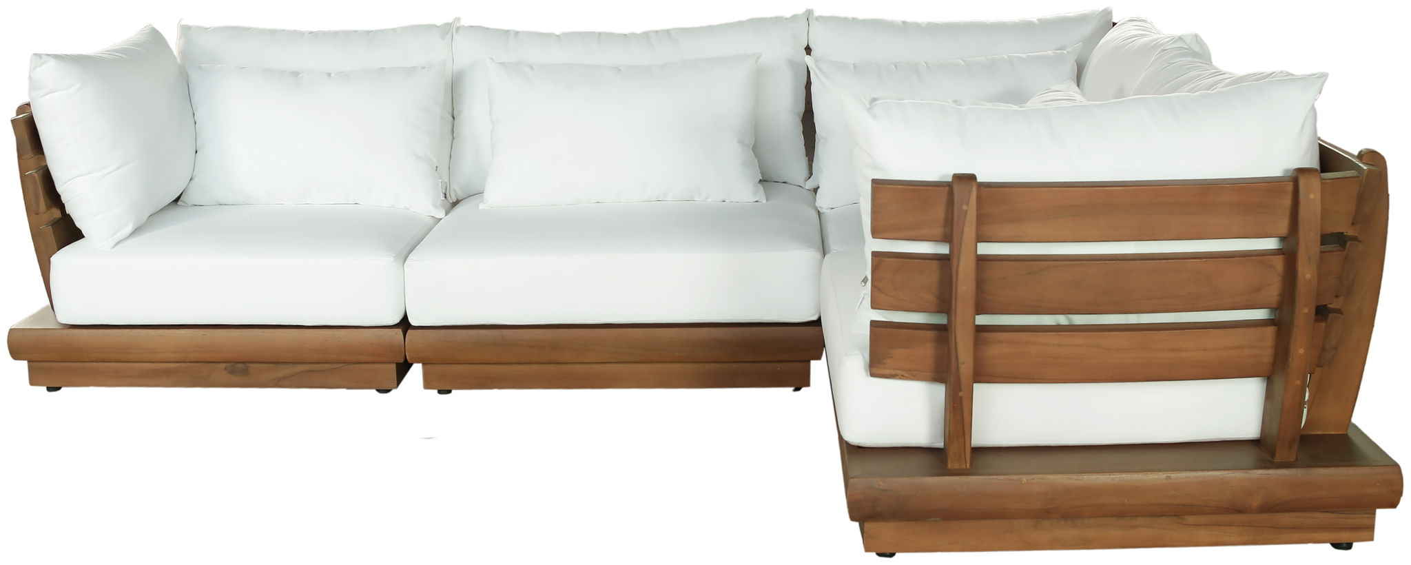 Mirella - 4 Piece Water Resistant Fabric Outdoor Patio Modular Sectional - Urban Living Furniture (Los Angeles, CA)