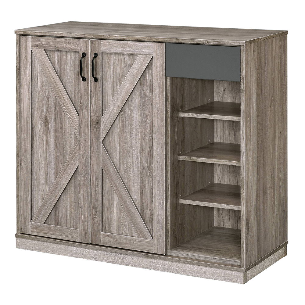 Toski - Shoe Cabinet - Rustic Gray Oak - Urban Living Furniture (Los Angeles, CA)
