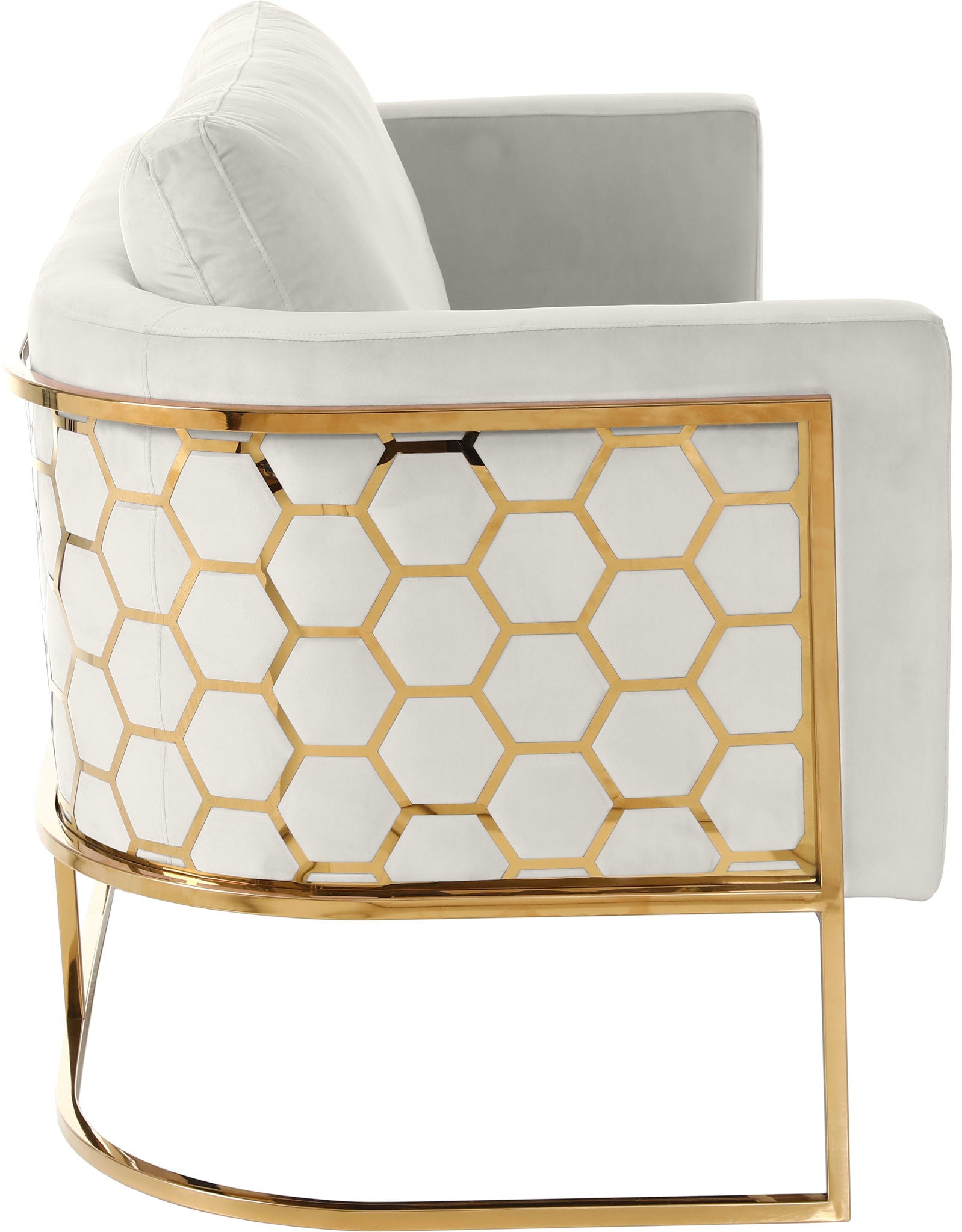 Casa - Sofa with Gold Legs - Urban Living Furniture (Los Angeles, CA)