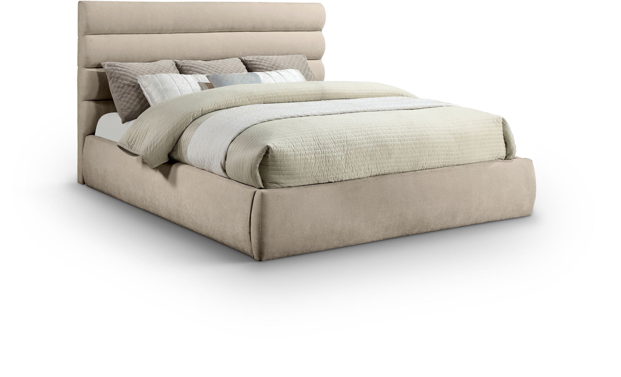 Adam - Chenille Fabric Bed With 52" Headboard - Urban Living Furniture (Los Angeles, CA)